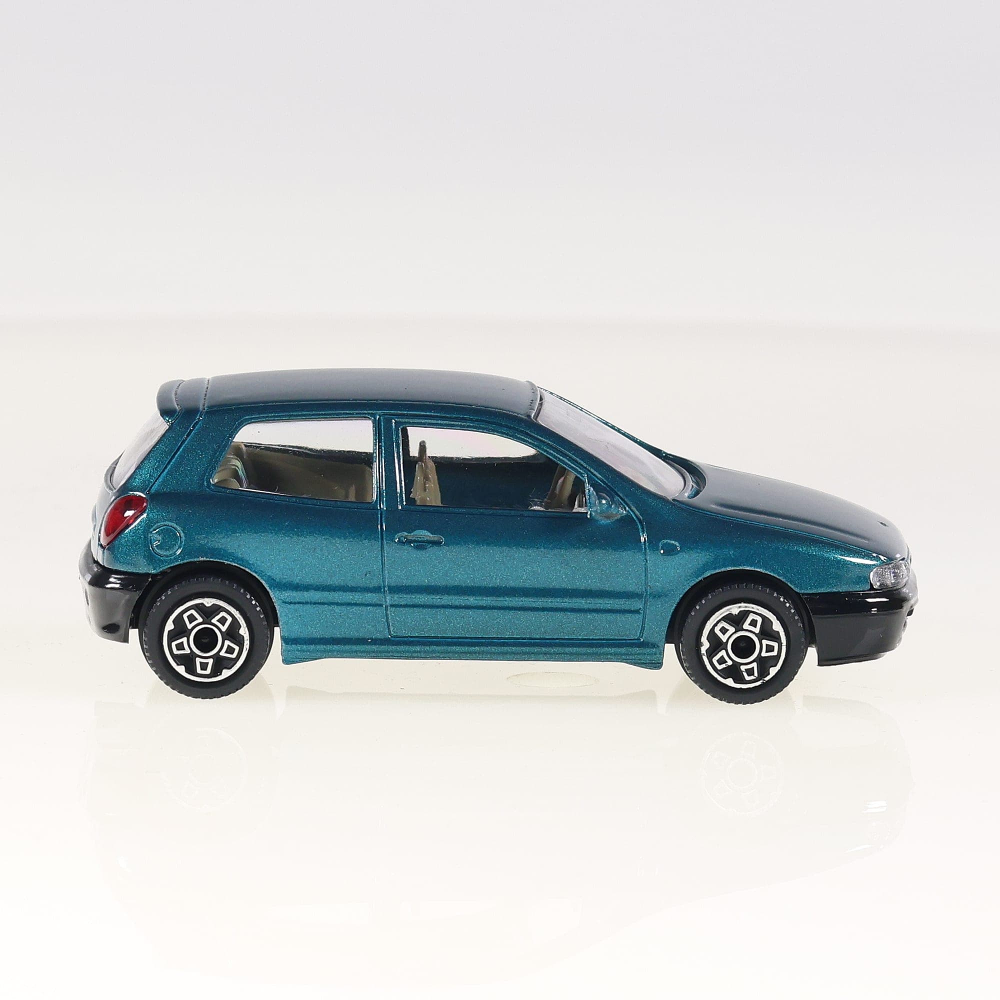 Fiat 4145 Burago Bravo 1/43 Bleu-vert métallisé avec boîte — miniature 10