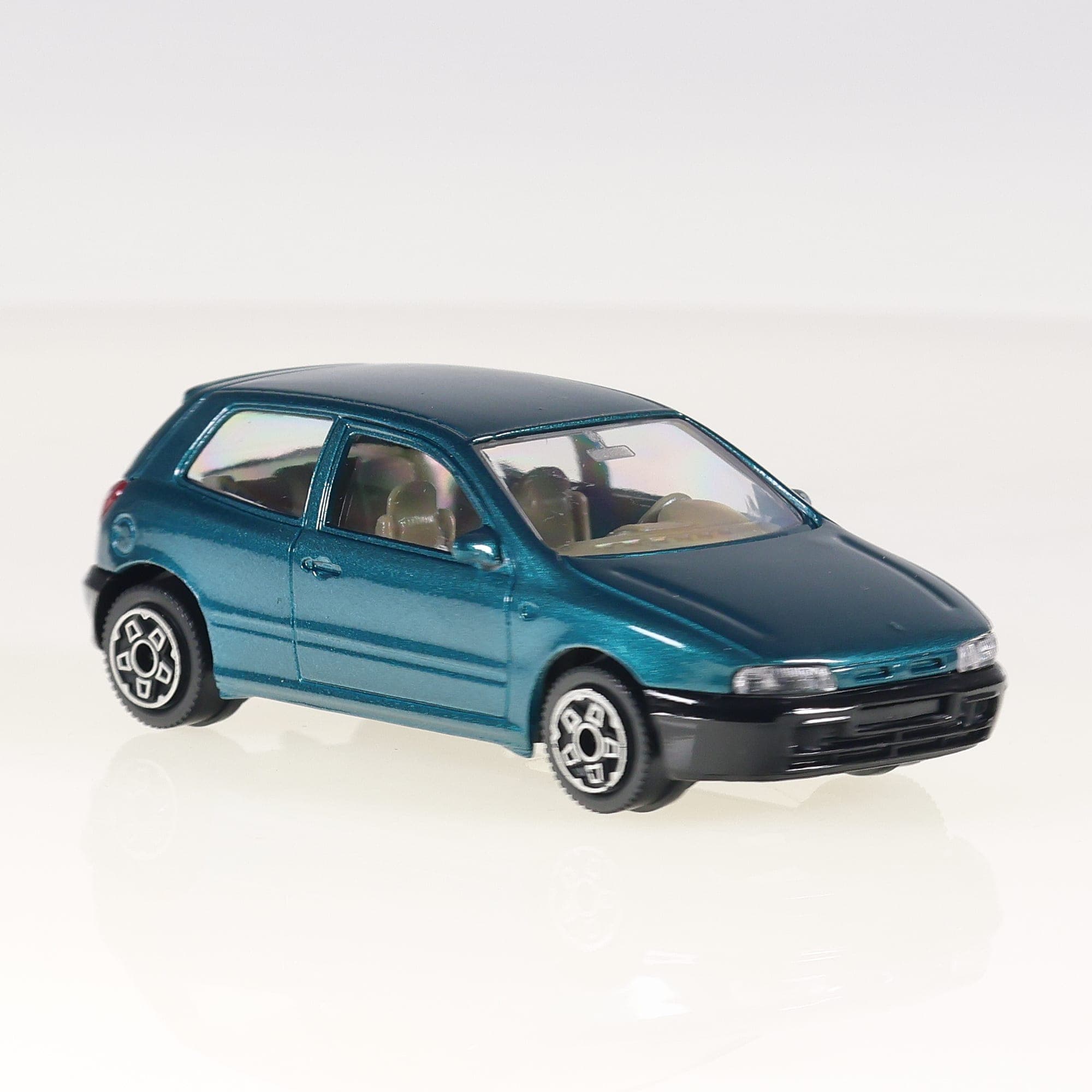 Fiat 4145 Burago Bravo 1/43 Bleu-vert métallisé avec boîte — miniature 11