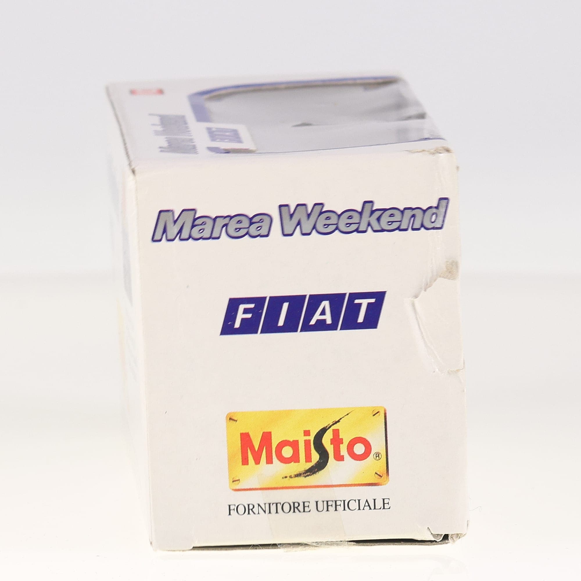 Maisto 1632 Fiat Marea Weekend 1/43 Gris métal Grade B neuf avec boîte — miniature 4
