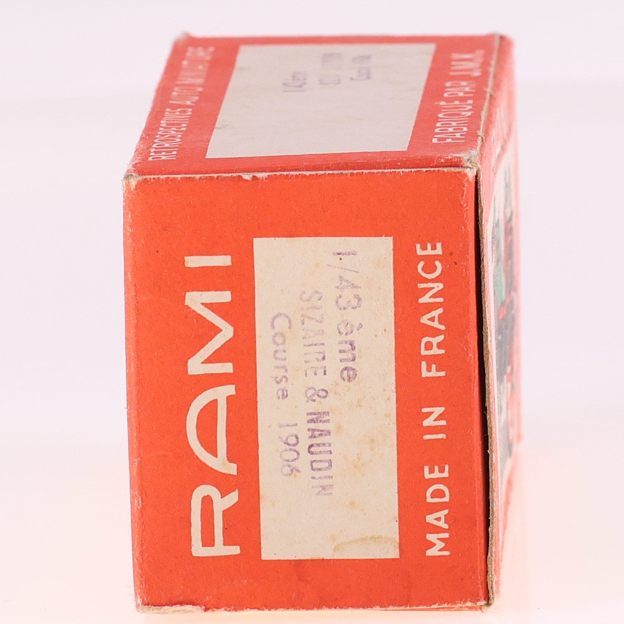 RAMI 8 Sizaire & Naudin Course 1906 1906 1/43 Bicolore avec boîte — miniature 14