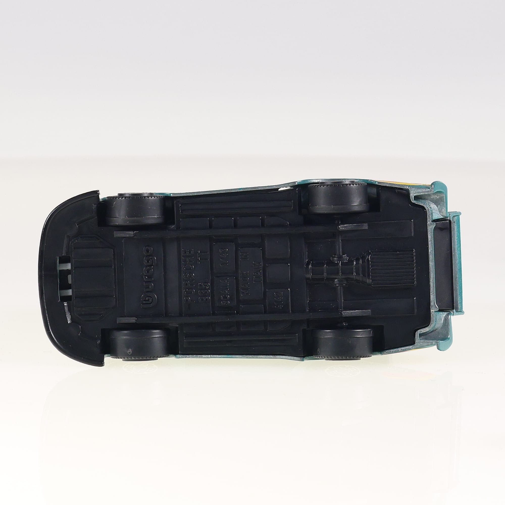 Burago 4142 Porsche 935 Vaillant 1/43 Turquoise Grade B avec boîte — miniature 14