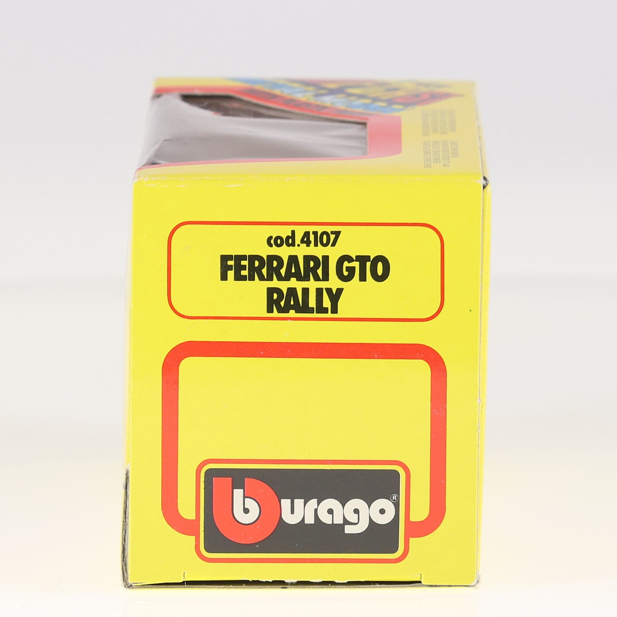 Burago 4107 Ferrari 288 GTO Rally 1/43 Rouge avec boîte — miniature 4