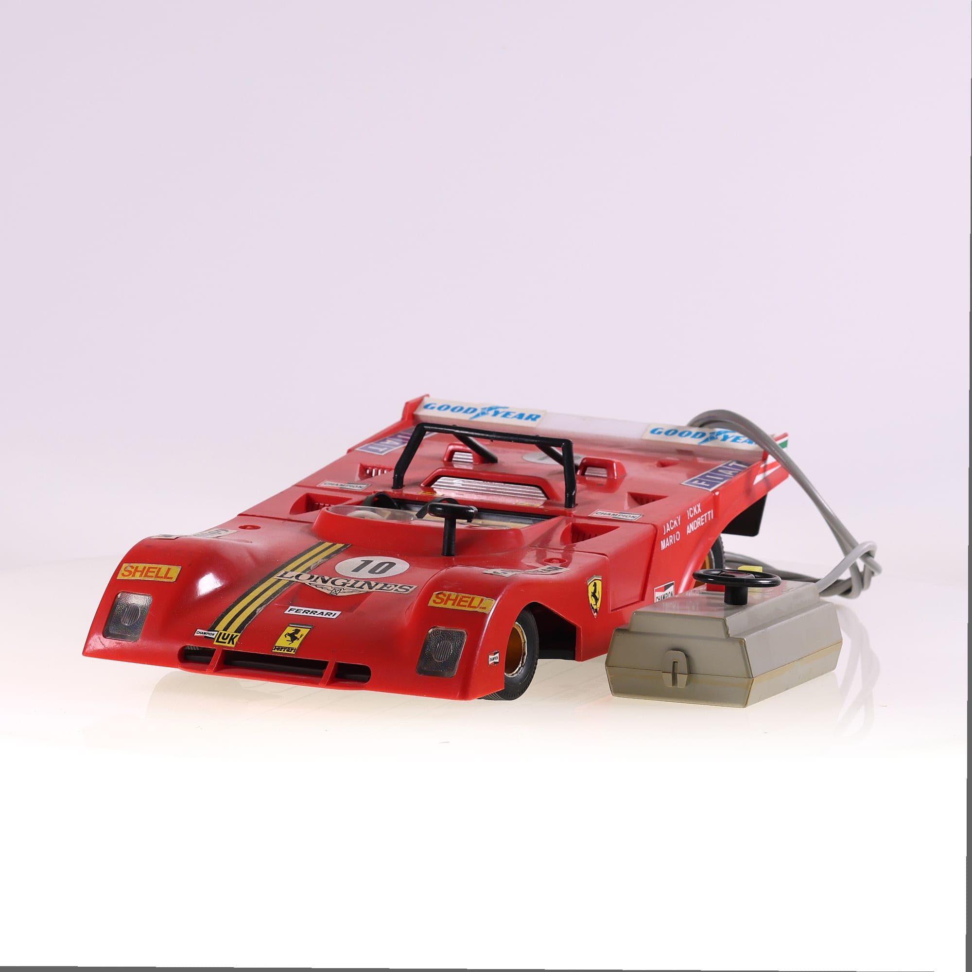 CIJ 3.75 Renault mille pattes pile Marcoule #10 36 cm Rouge Grade B avec boîte — miniature 14
