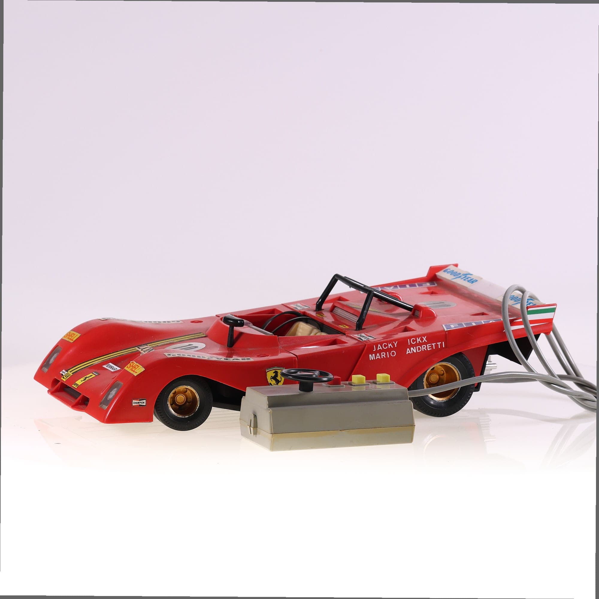 CIJ 3.75 Renault mille pattes pile Marcoule #10 36 cm Rouge Grade B avec boîte — miniature 15