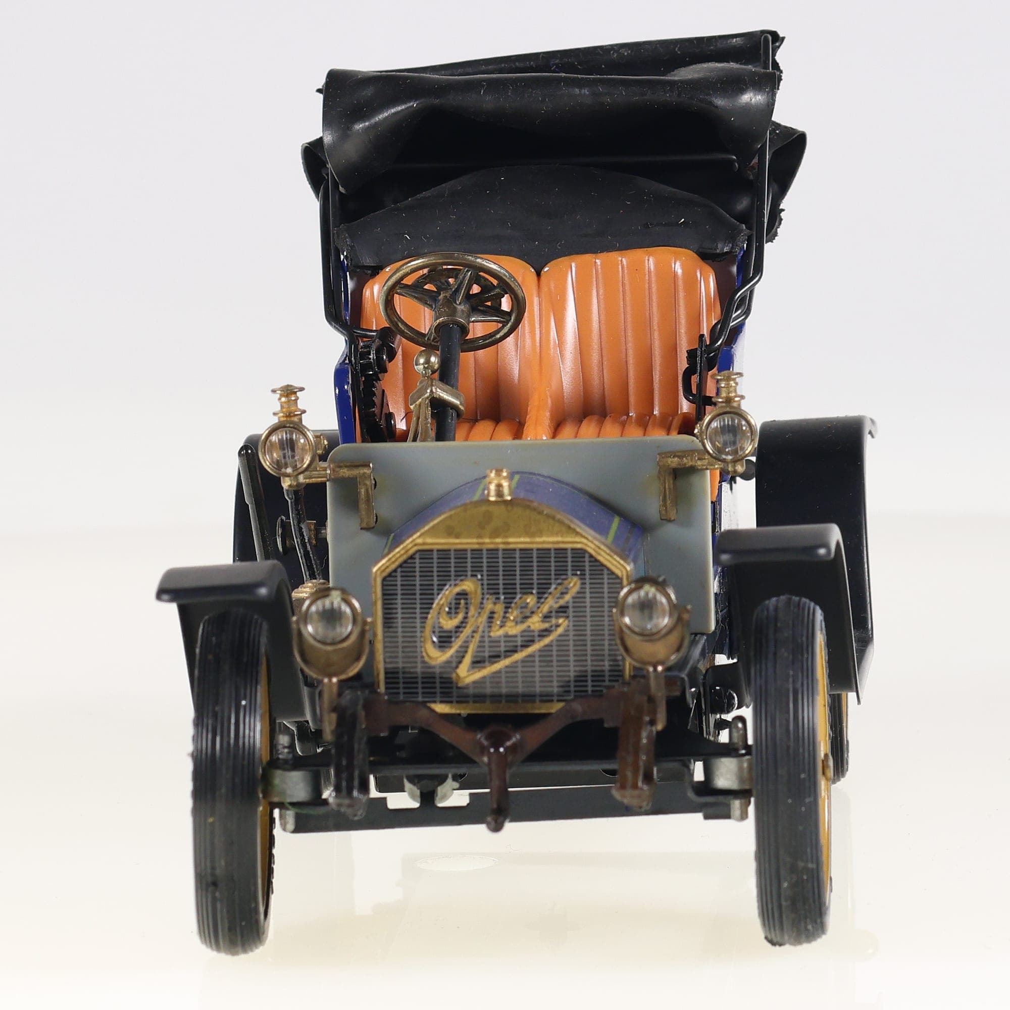 Schuco 1228 Opel Doktor-Wagen 1909 1/24 Bleu avec boîte — miniature 12
