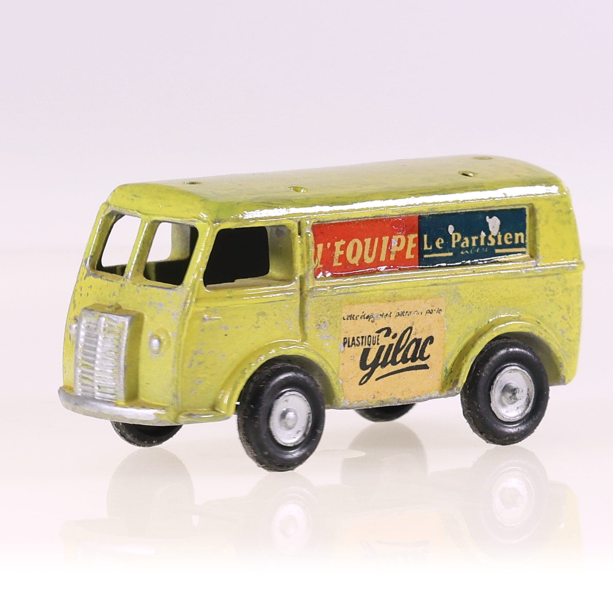 Salza Peugeot D3A Fourgon tour de France L'Équipe / Le Parisien 10,5 cm Jaune Gr