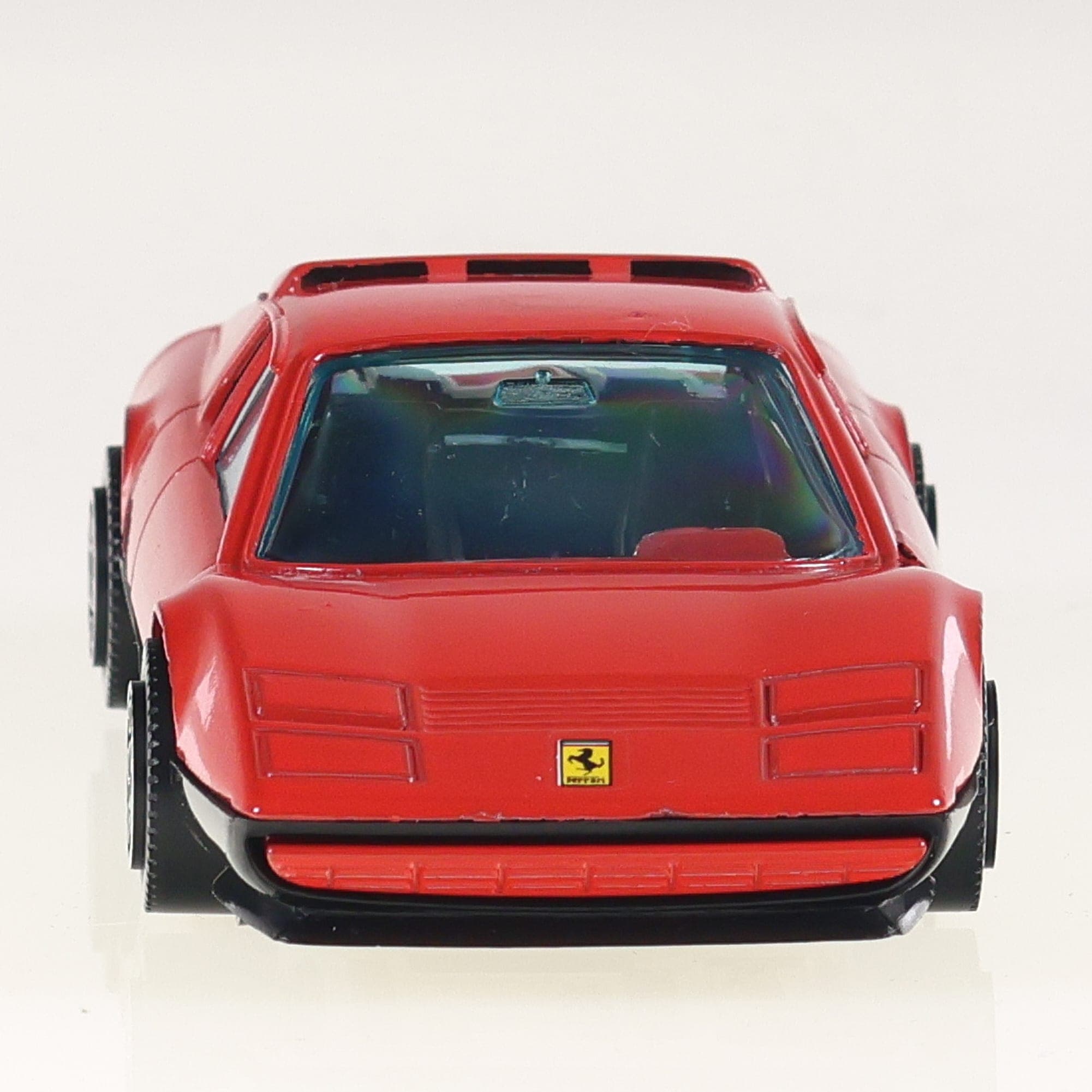 Burago 203 Ferrari Ferrari 512 BB 1/43 Rouge sans boîte — miniature 8