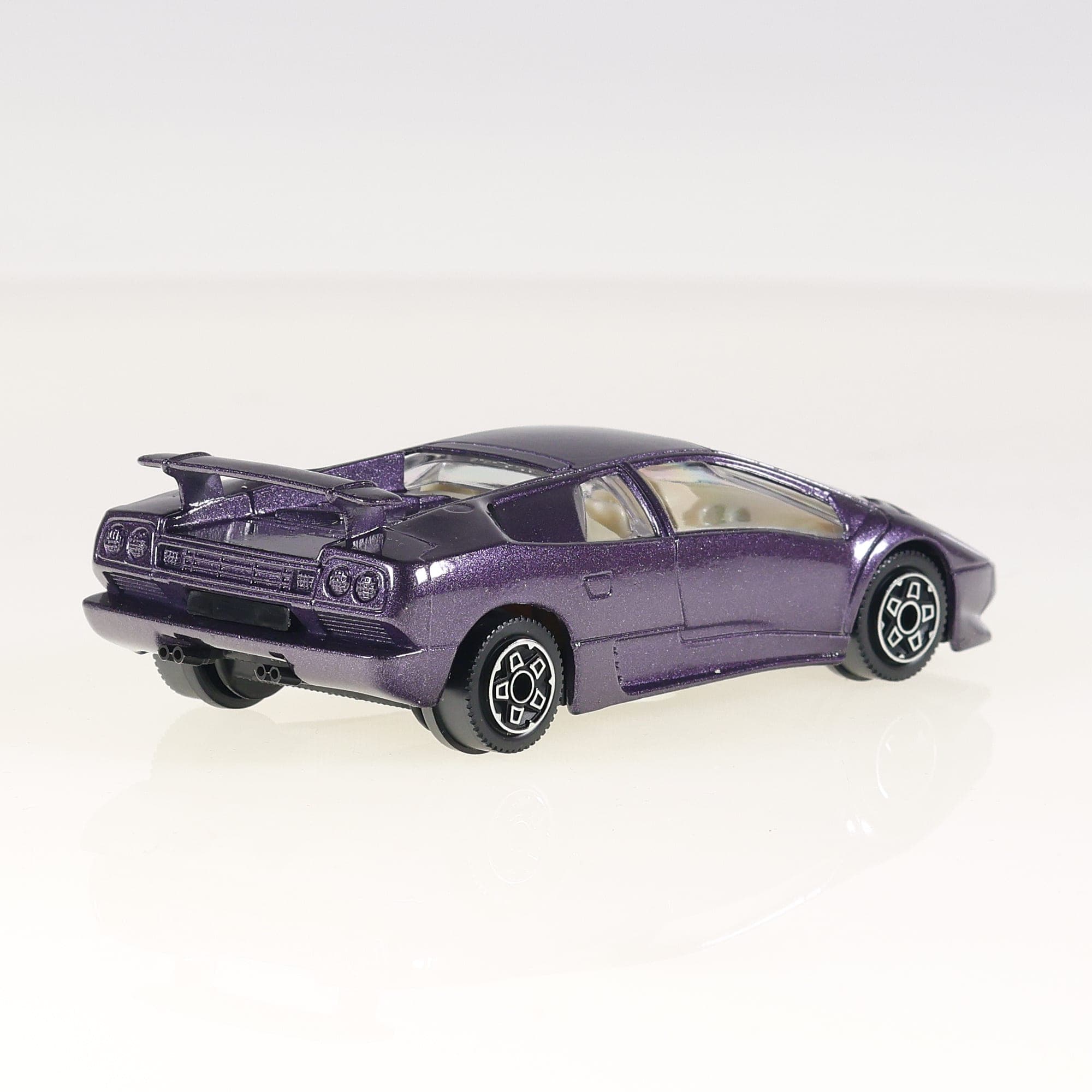 Bburago 4141 Lamborghini Diablo 1/43 Violet métallisé avec boîte — miniature 9