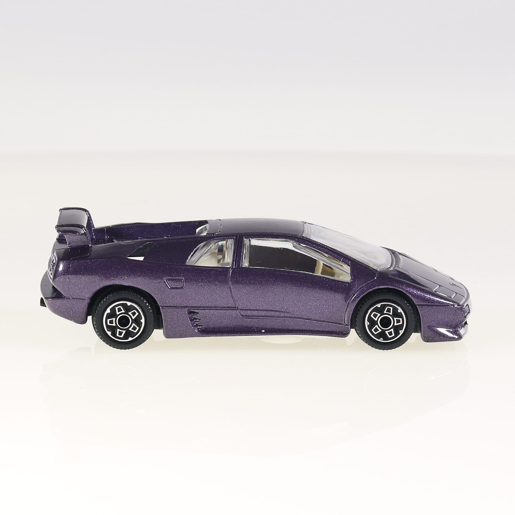 Bburago 4141 Lamborghini Diablo 1/43 Violet métallisé avec boîte — miniature 10