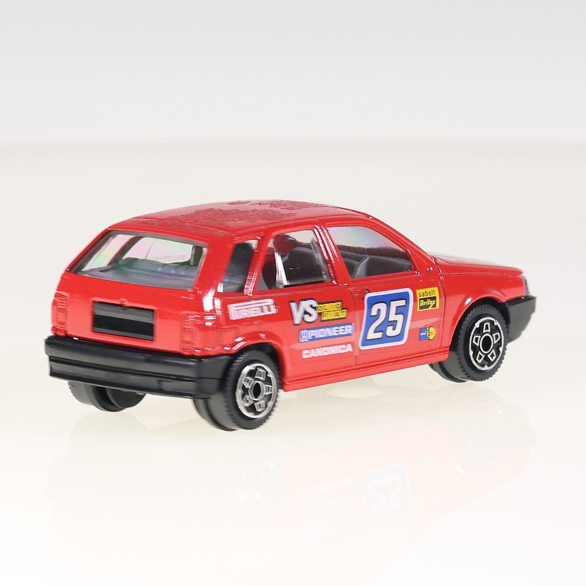 Burago 4134 Fiat Tipo Rally 1/43 Rouge Grade B avec boîte — miniature 9