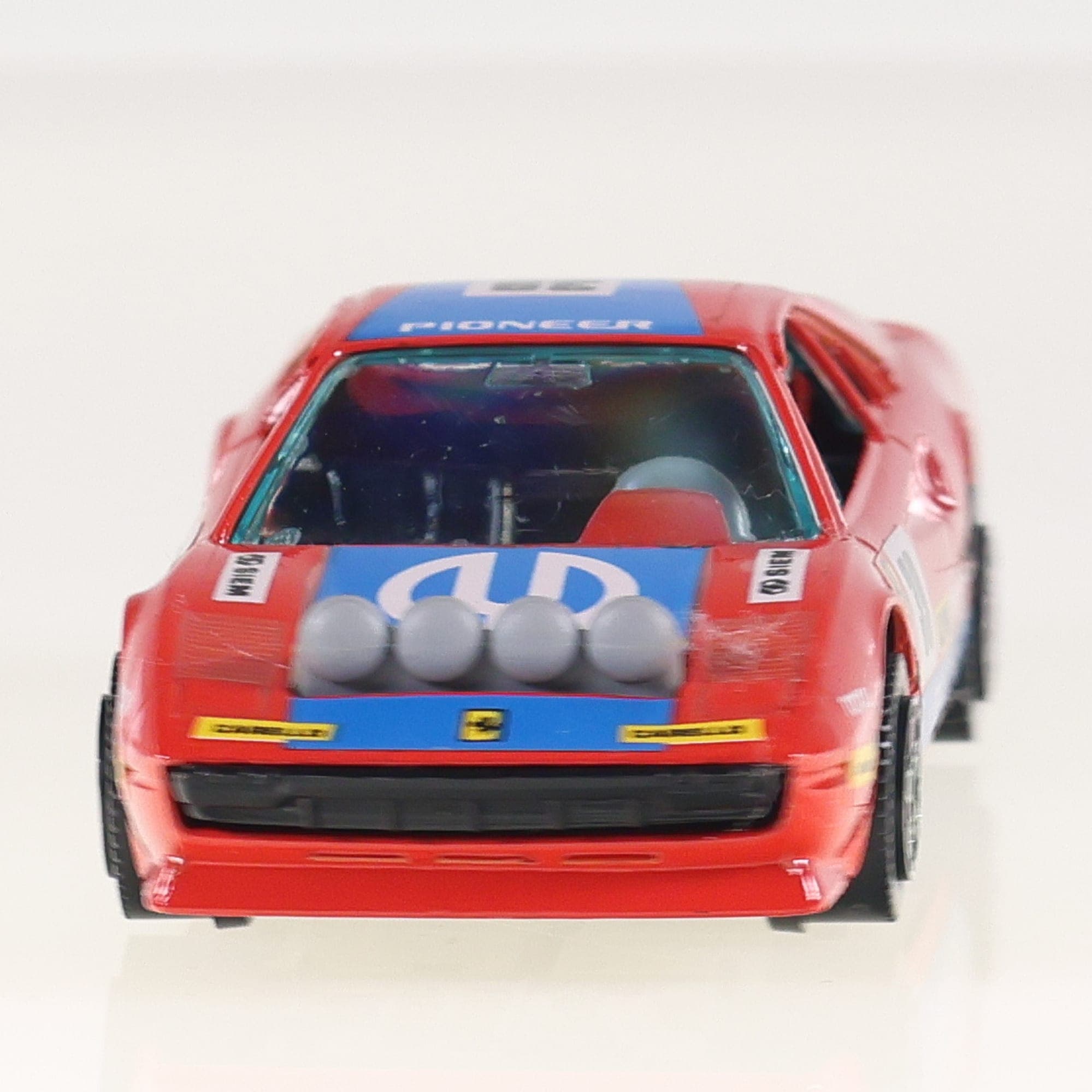 Burago 4148 Ferrari 308 GTB Rally 1/43 Rouge avec boîte — miniature 12