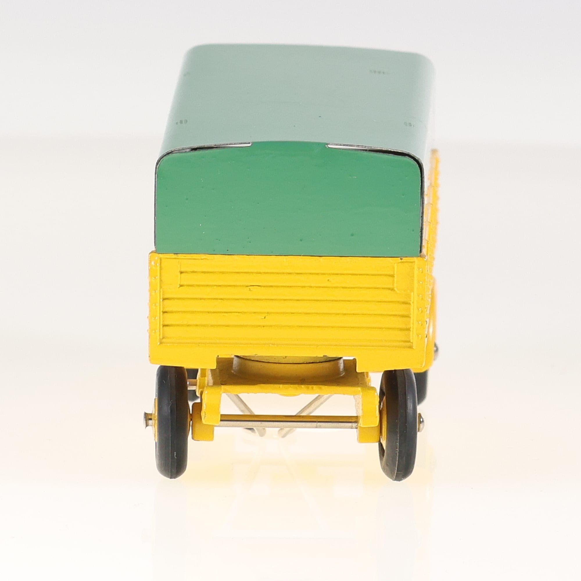Dinky Toys 70 remorque Remorque bâchée  1/43 Jaune et vert avec boîte — miniature 8