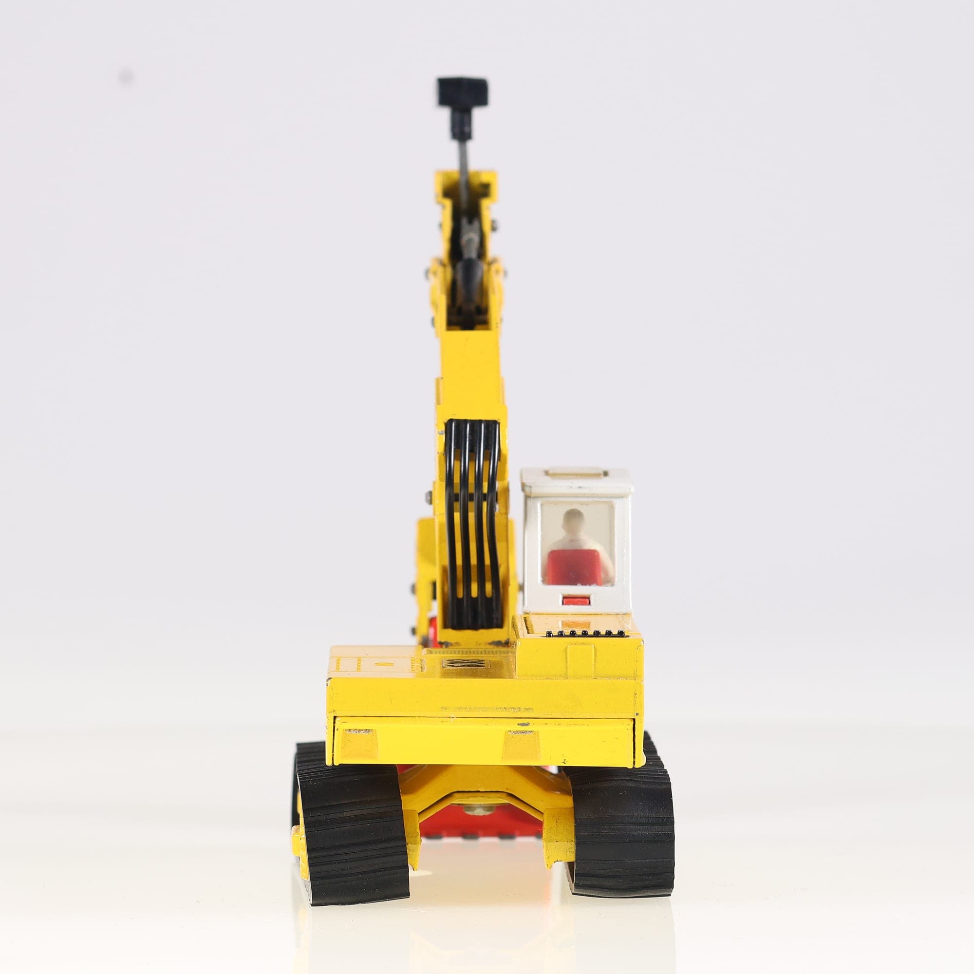 Matchbox K41 JCB Tracked Excavator 1/43 Jaune Grade B sans boîte — miniature 3