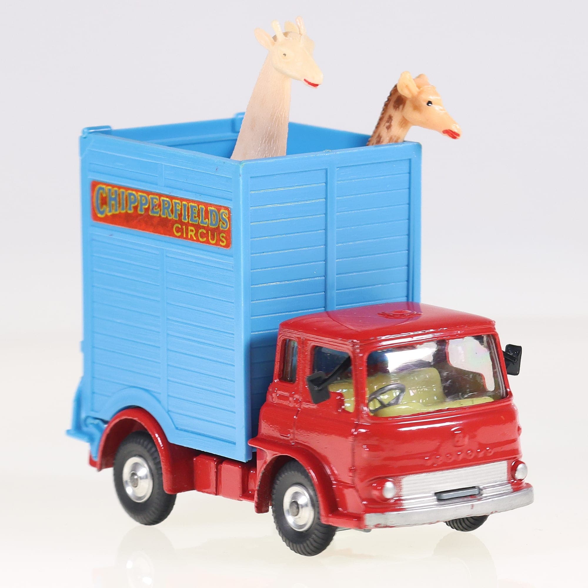 Corgi Toys 503 Bedford Chipperfields Circus Giraffe Transporter 1/50 état B — miniature 12