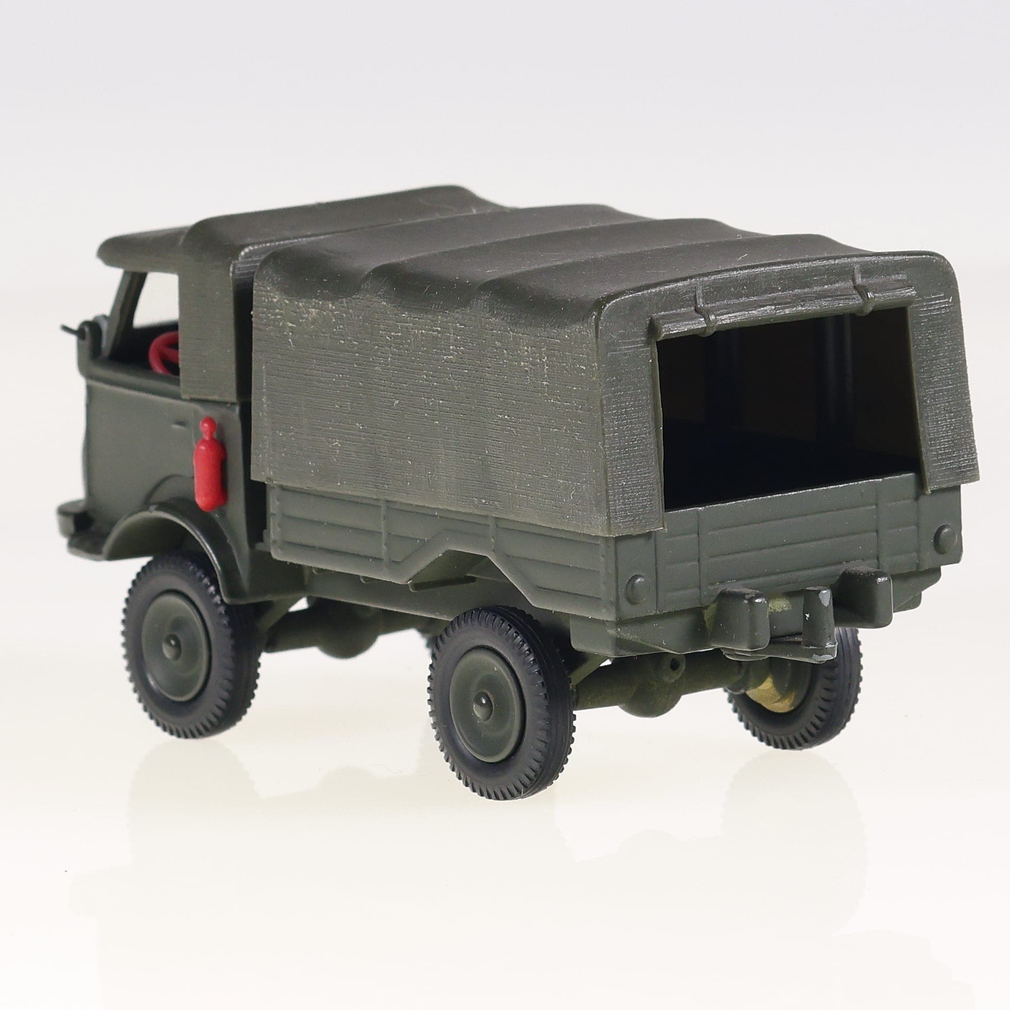 Solido 203 Renault Renault 4x4 Tous Terrains (Version Militaire) 1/50 Vert foncé — miniature 7