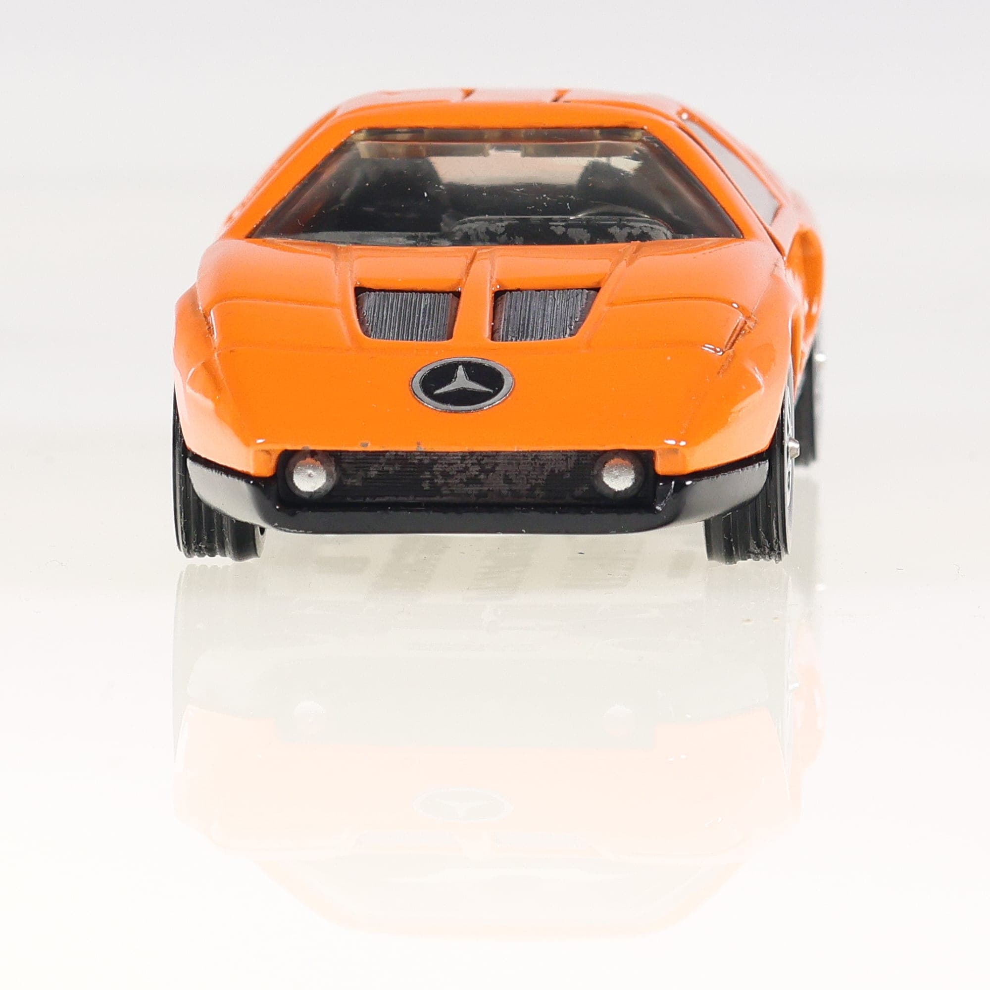 Corgi Toys 388 Mercedes-Benz C111 1/43 Orange avec boîte — miniature 14