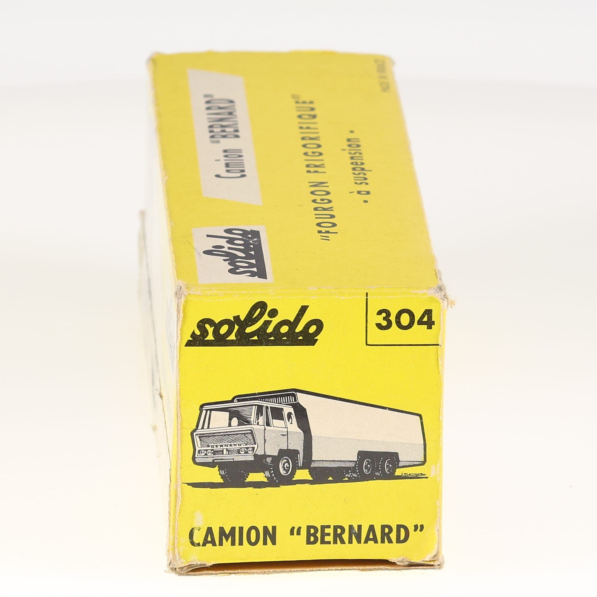 Solido 304 Bernard Fourgon Frigorifique 'La vache qui rit' - Fromageries Bel 1/4 — miniature 6