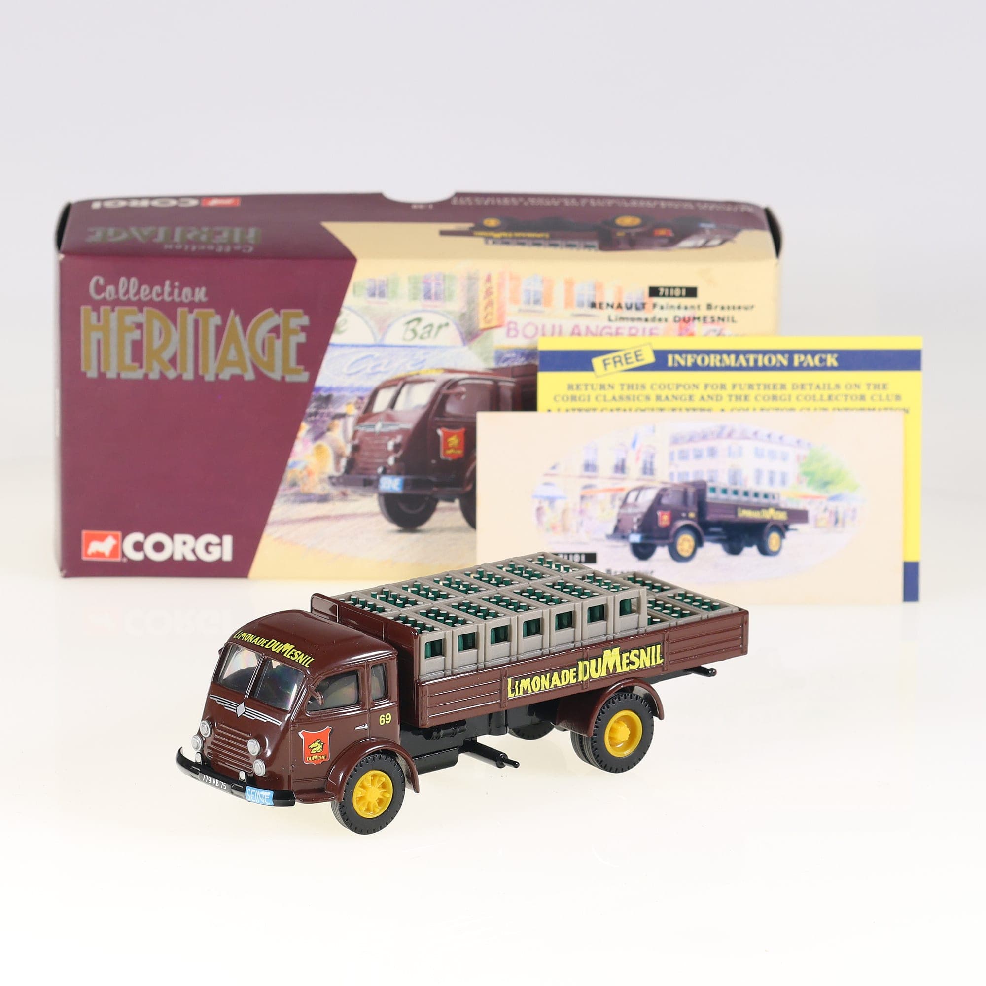 Corgi HERITAGE 71101 Renault Faineant Brasseur Limonades Dumesnil 1/50 — photo 1