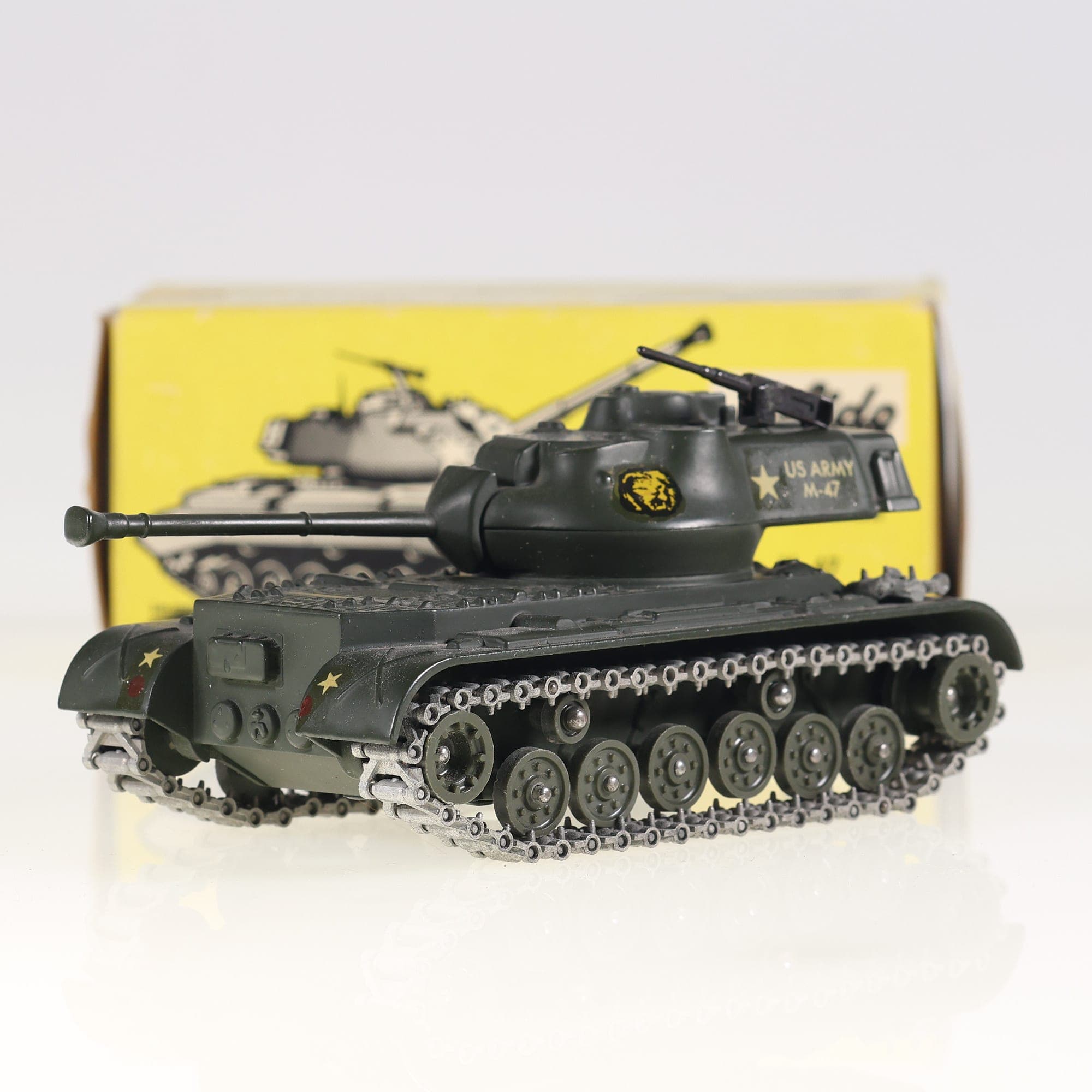 Solido M-47 US Army Tank Patton 1/50 Vert foncé neuf avec boîte