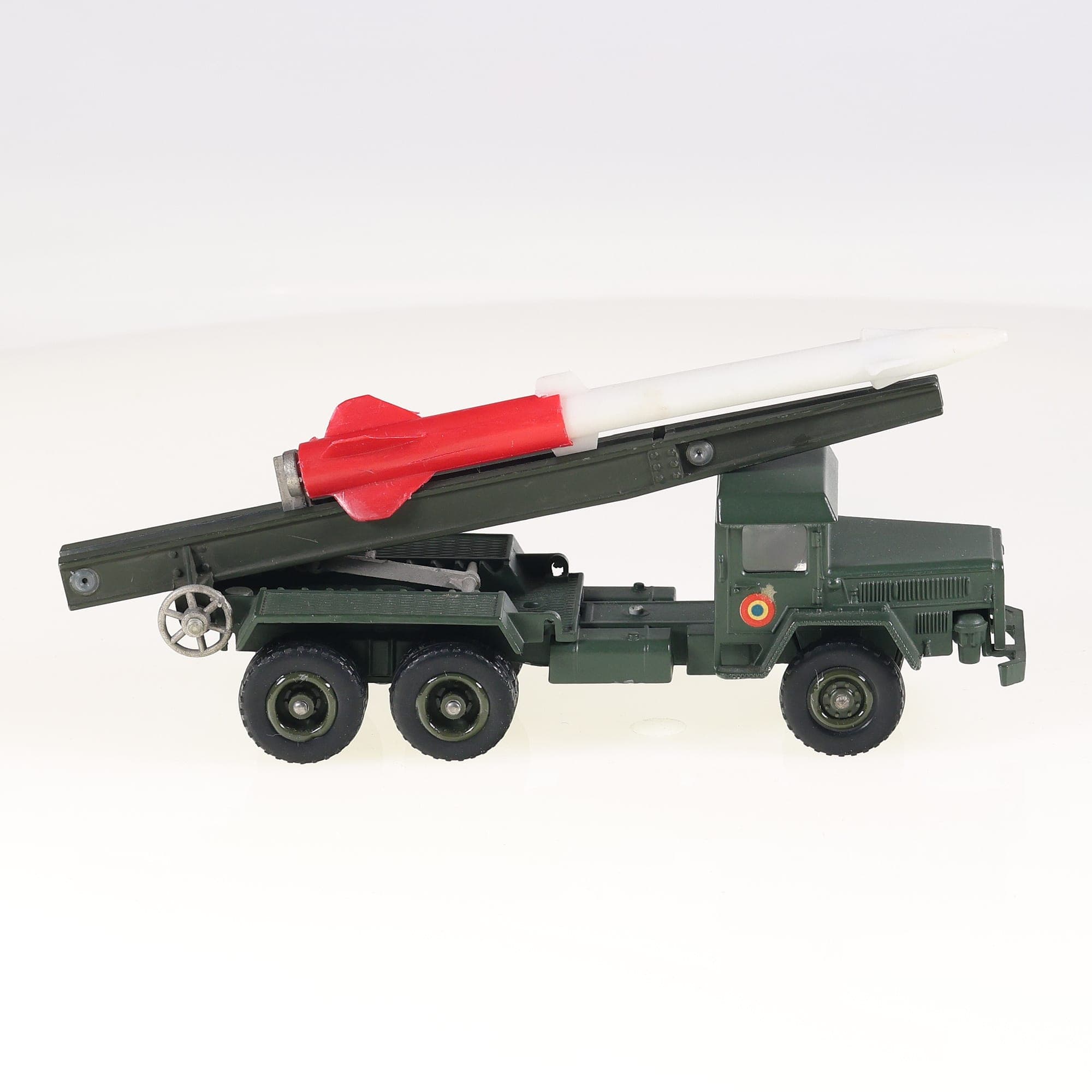Solido 201 UNIC Camion Lance-fusée 1/50 Vert avec boîte — miniature 10