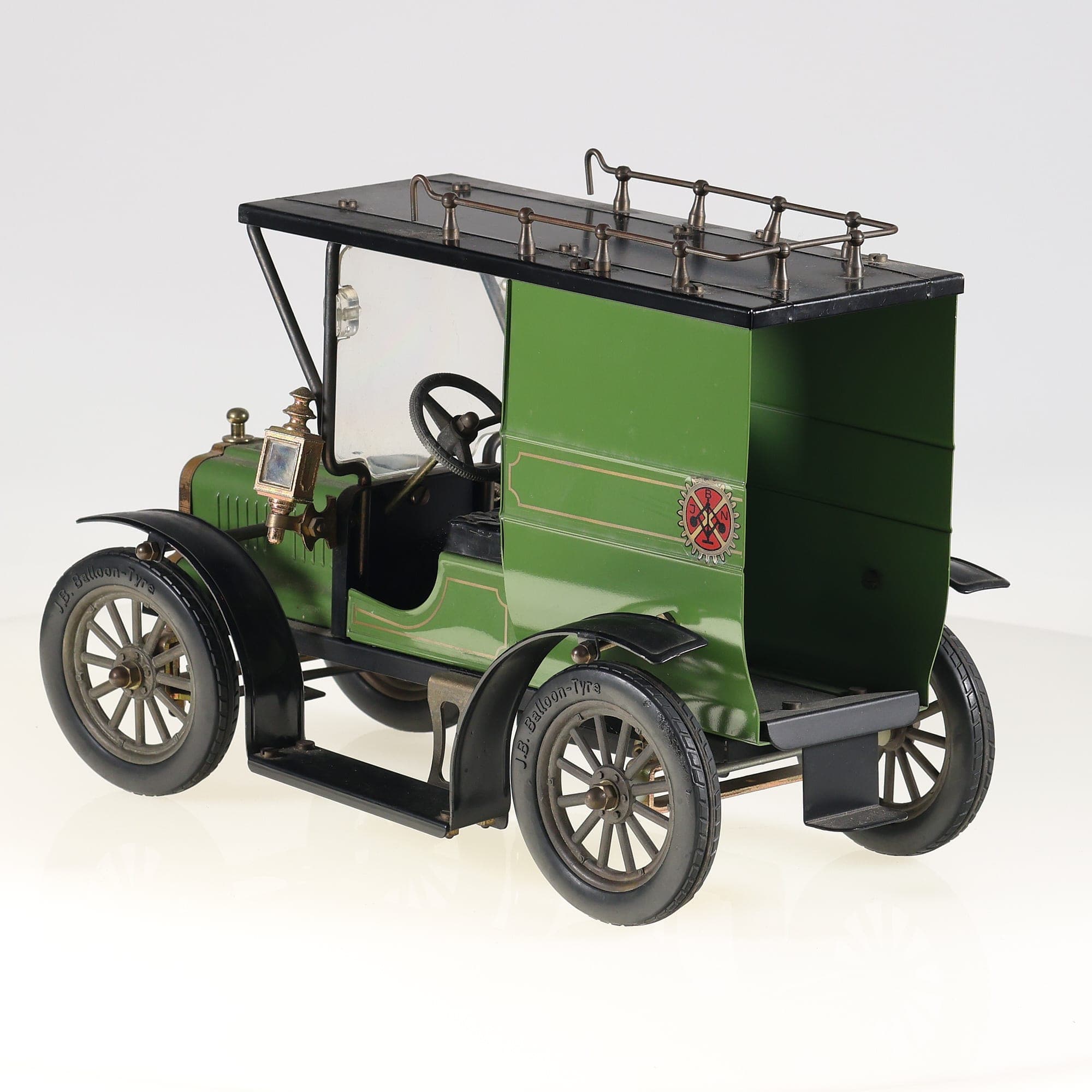 Jan Blenken JBN NL Camion fourgon utilitaire Belle Époque 28 cm en tôle — miniature 3