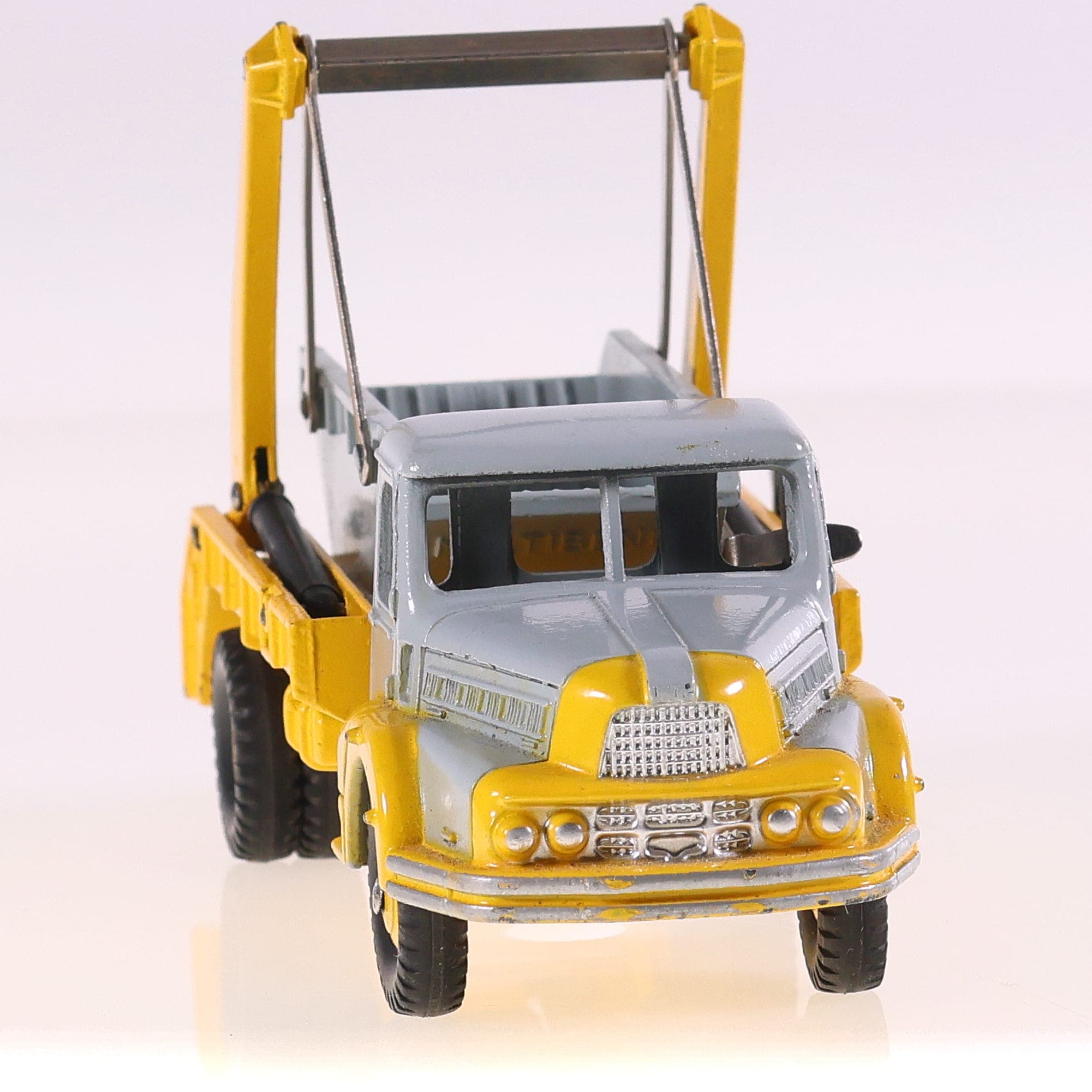 Dinky Toys 895 Unic Camion Multibenne Marrel 1/43 Bicolore avec boîte — miniature 8