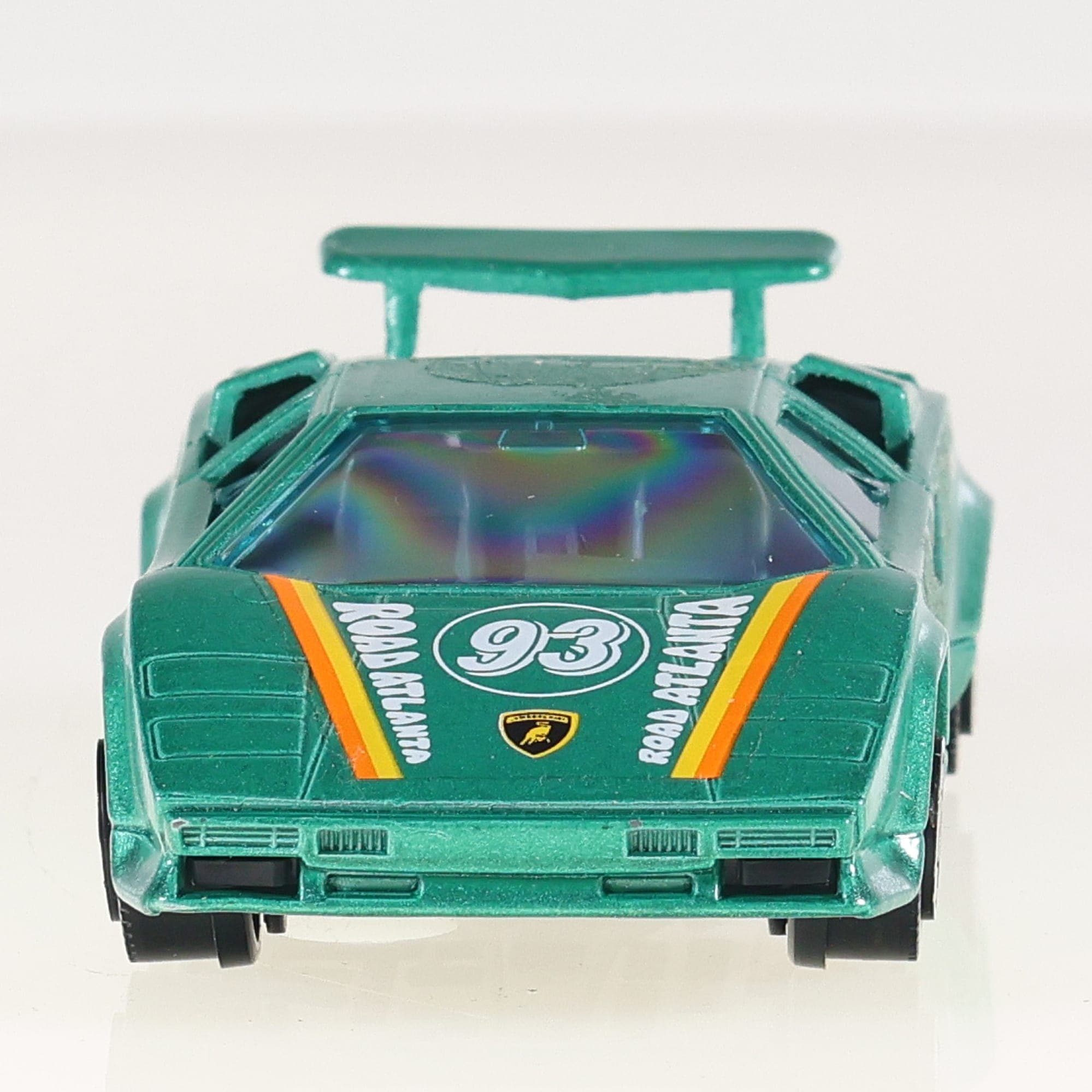 Burago 4137 Lamborghini Countach 1/43 Vert métallisé avec boîte — miniature 12