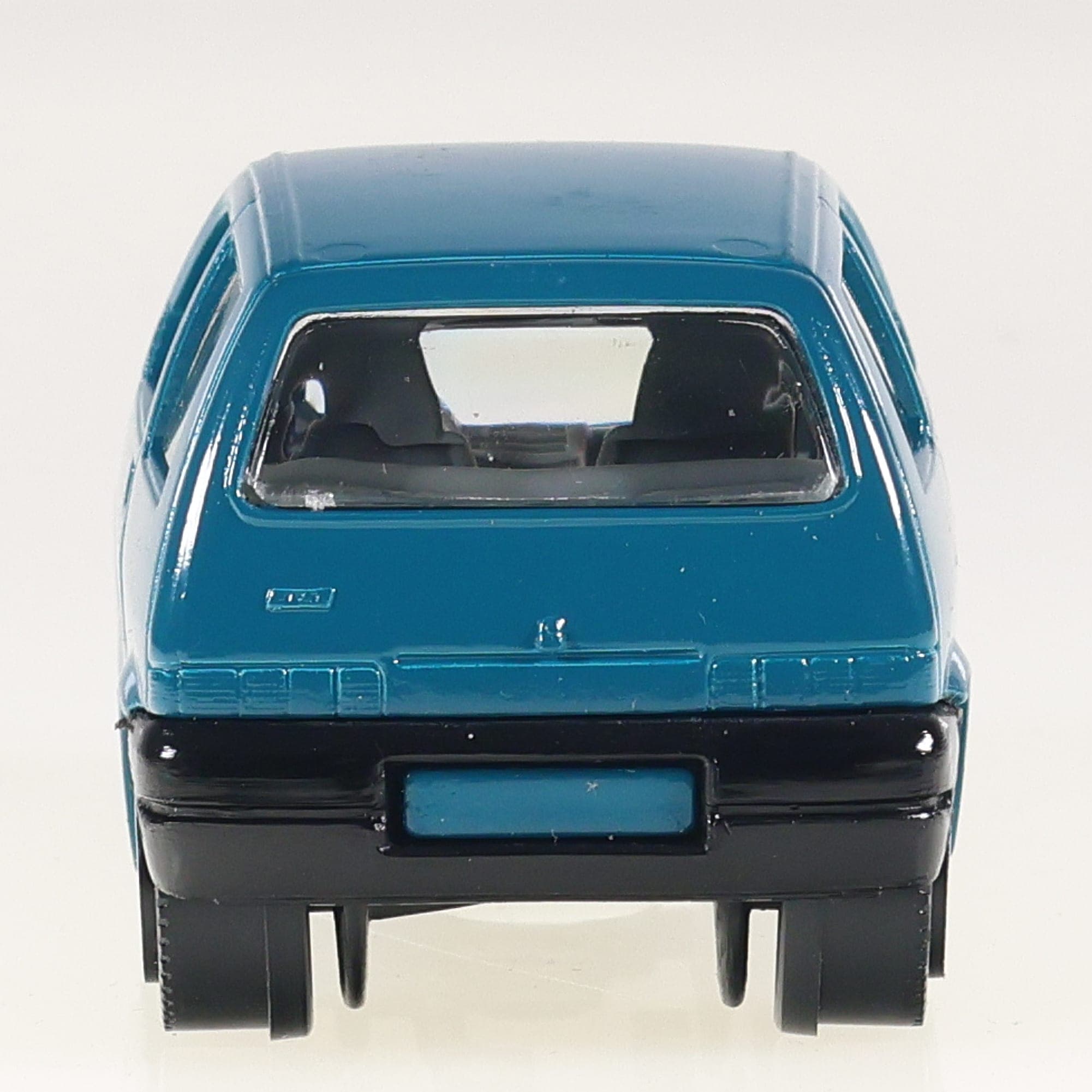 Burago 4193 Fiat Cinquecento 1/43 Bleu turquoise avec boîte — miniature 8