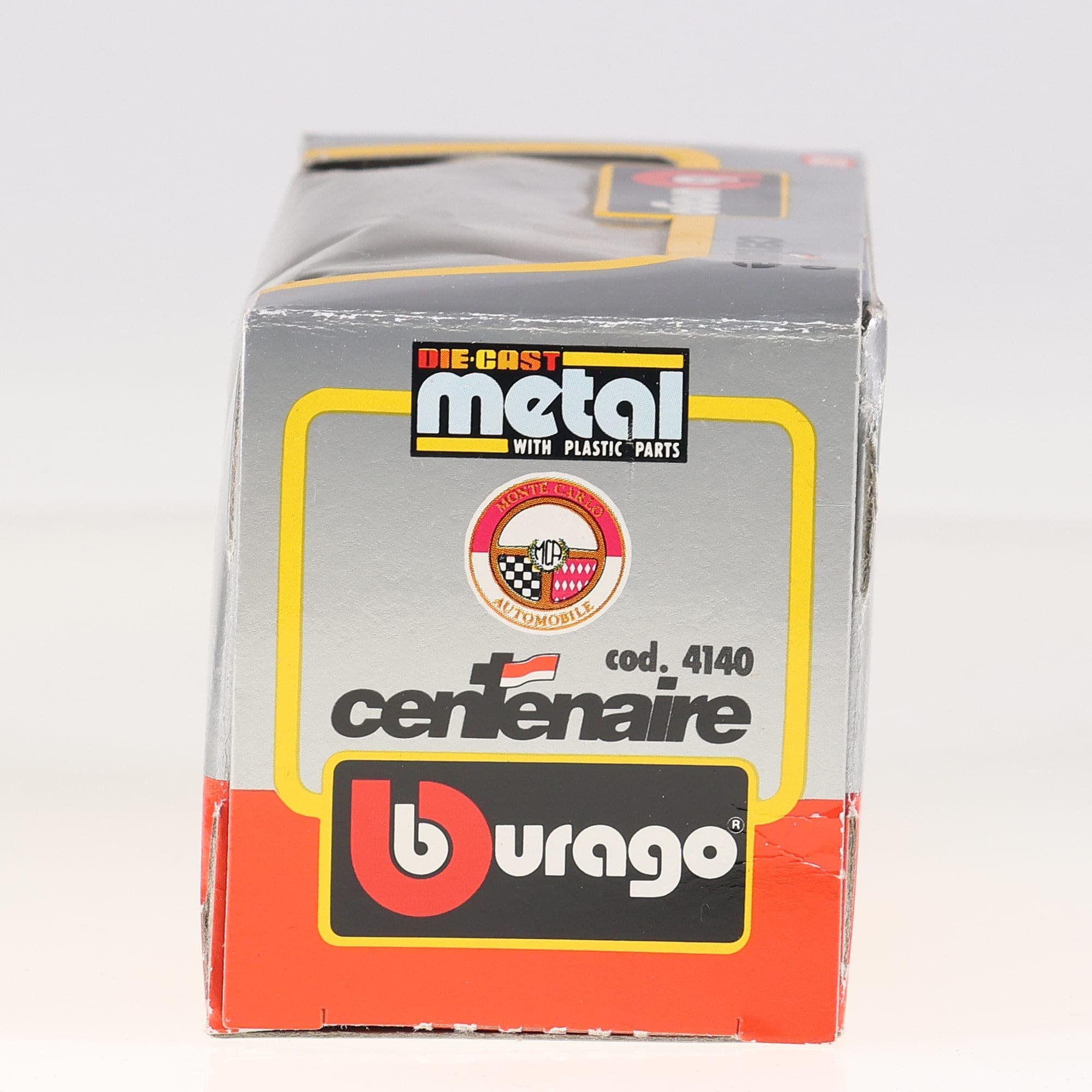 Bburago 4140 Bugatti EB 110 1/43 Gris métallisé avec boîte — miniature 4