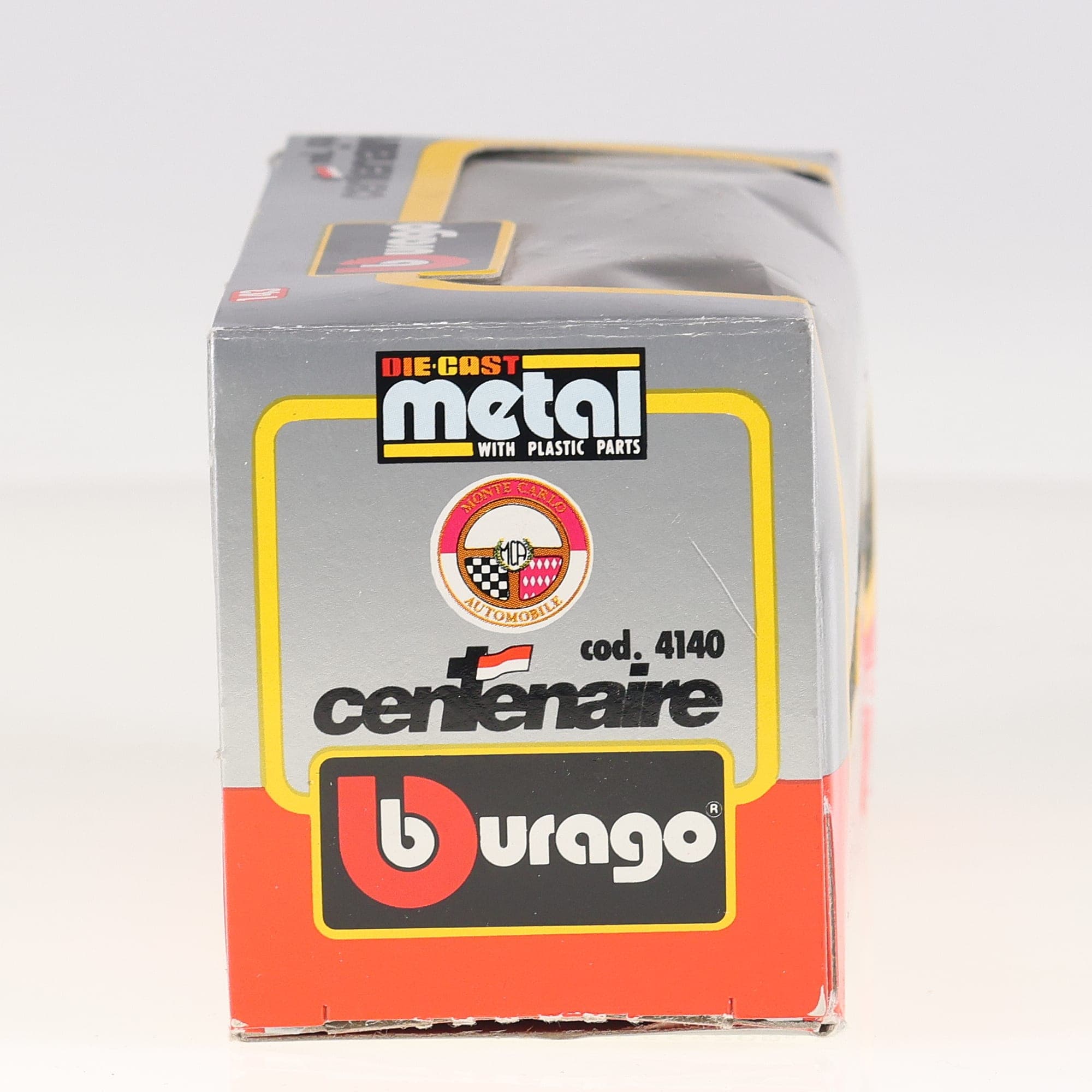 Bburago 4140 Bugatti EB 110 1/43 Gris métallisé avec boîte — miniature 6