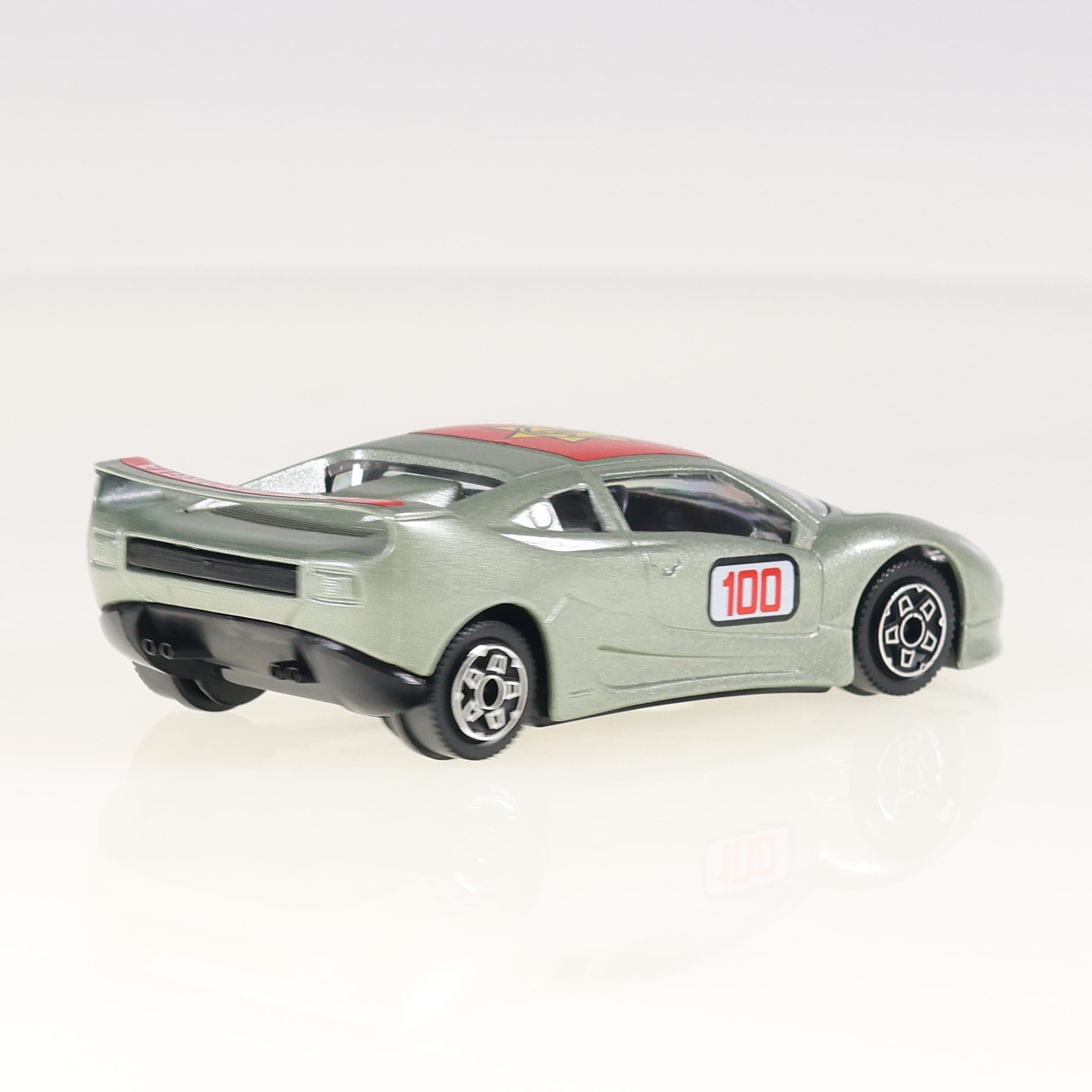 Bburago 4140 Bugatti EB 110 1/43 Gris métallisé avec boîte — miniature 9