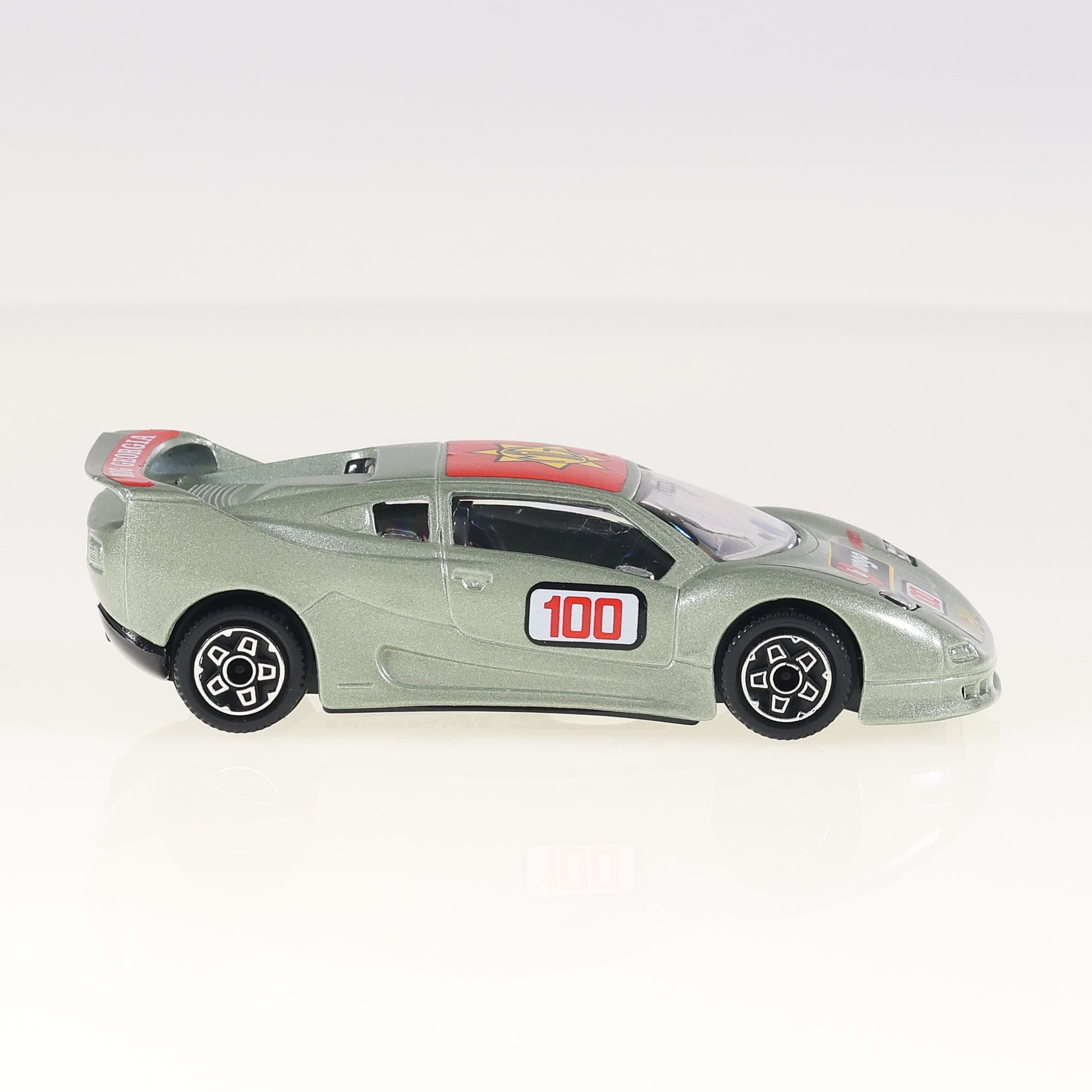 Bburago 4140 Bugatti EB 110 1/43 Gris métallisé avec boîte — miniature 10