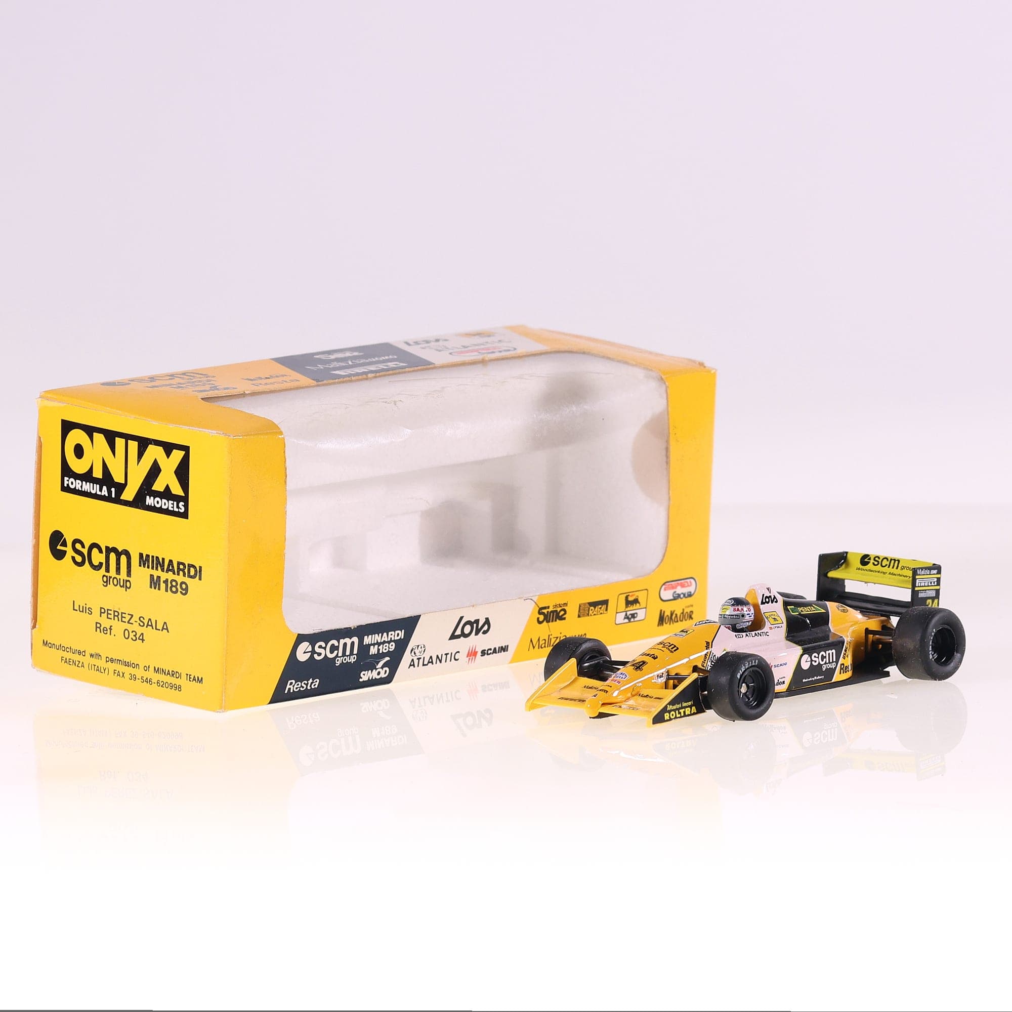 Onyx 034 Minardi M189 Luis PEREZ-SALA #24 1/43  — photo 1