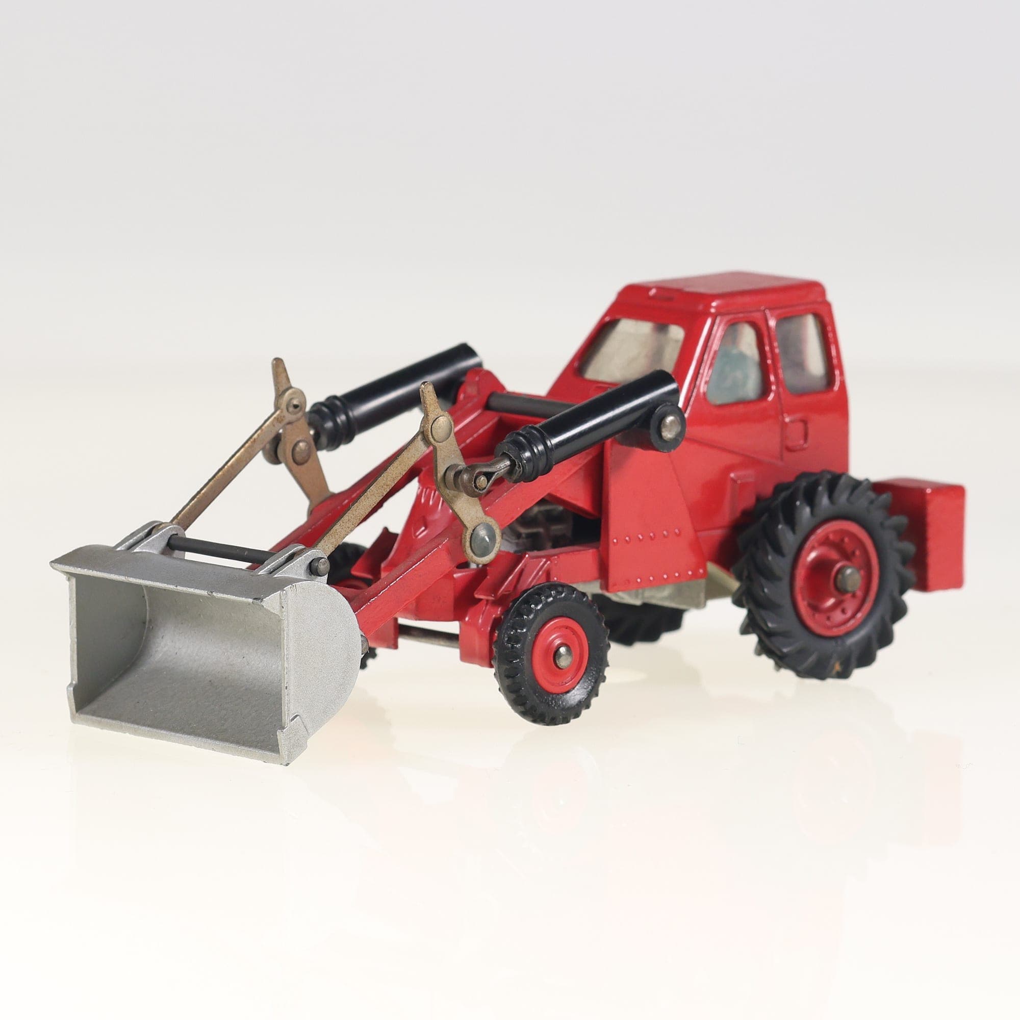 Dinky Toys 437 Muir-Hill Muir-Hill 2WL Loader Taylor Woodrow 1/43 Rouge Grade B