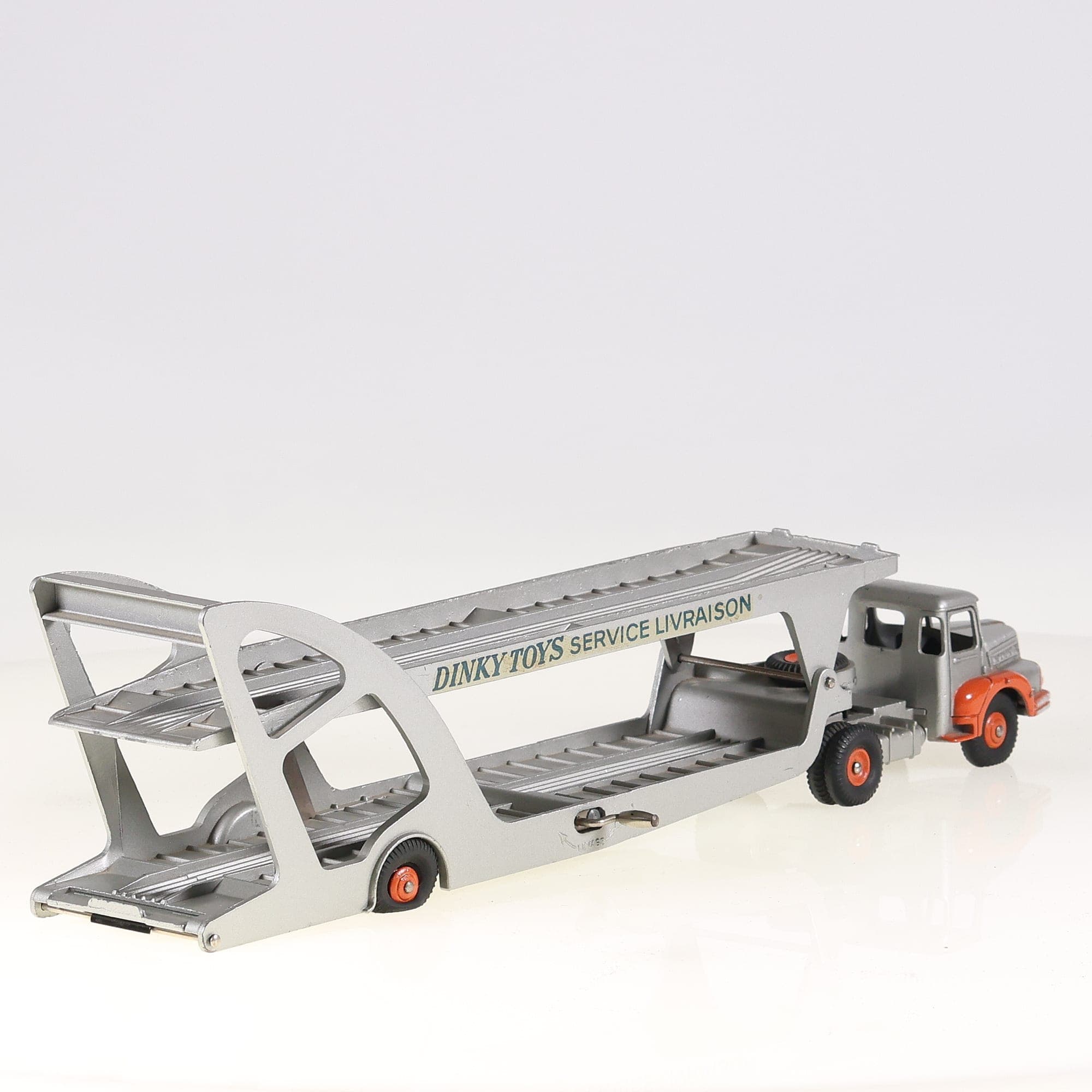 Dinky Toys 39A Unic Tracteur Unic et Semi-Remorque Porte-Voitures Boilot 1/43 Gr — miniature 25