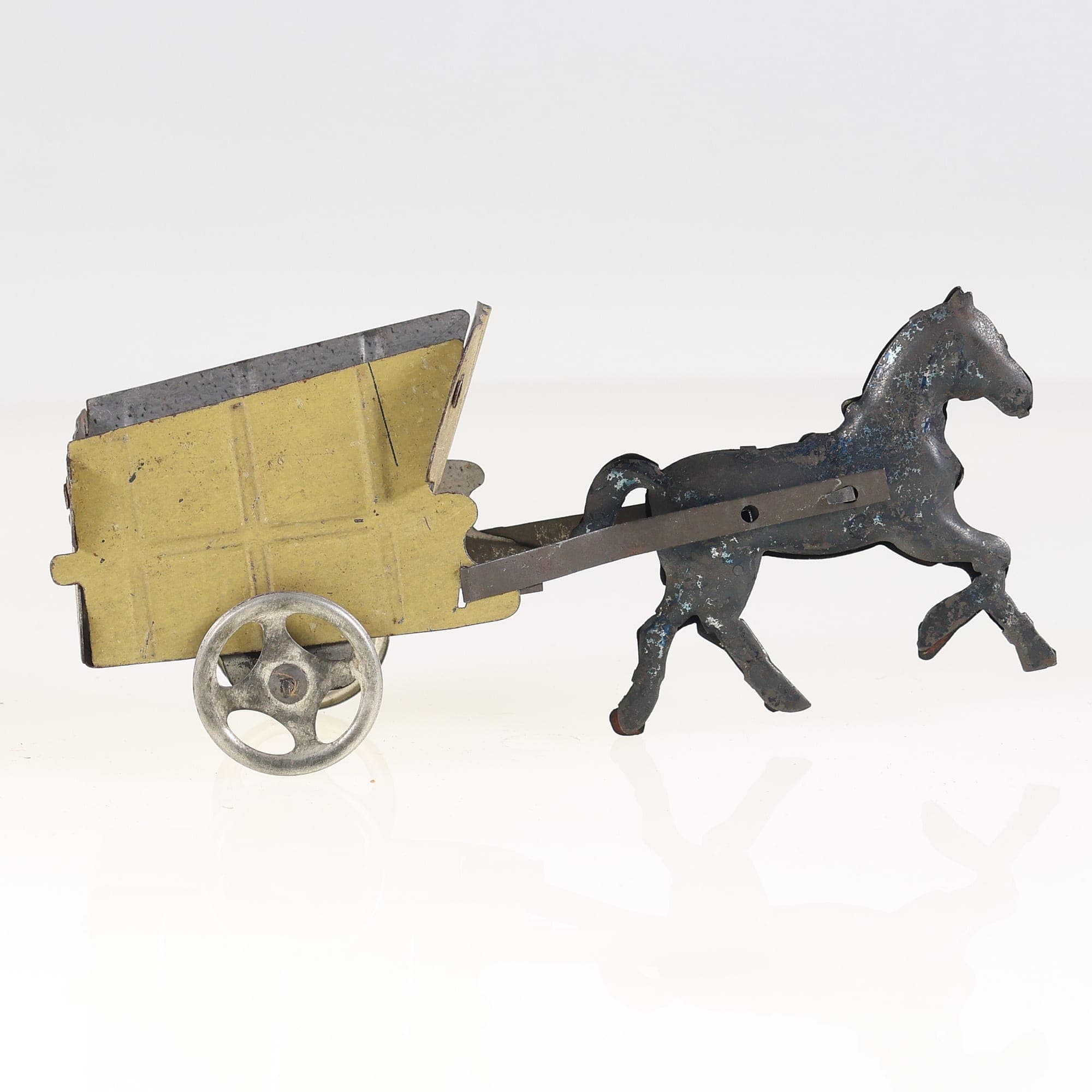 Penny toy Charrette hippomobile 12,5 cm Bicolore — miniature 5