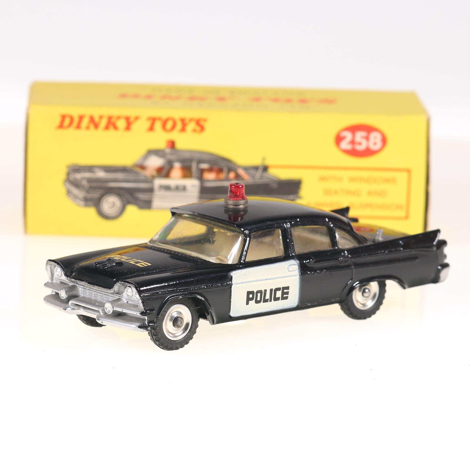 Dinky Toys 258 police 1/43 Noir avec boîte — photo 1