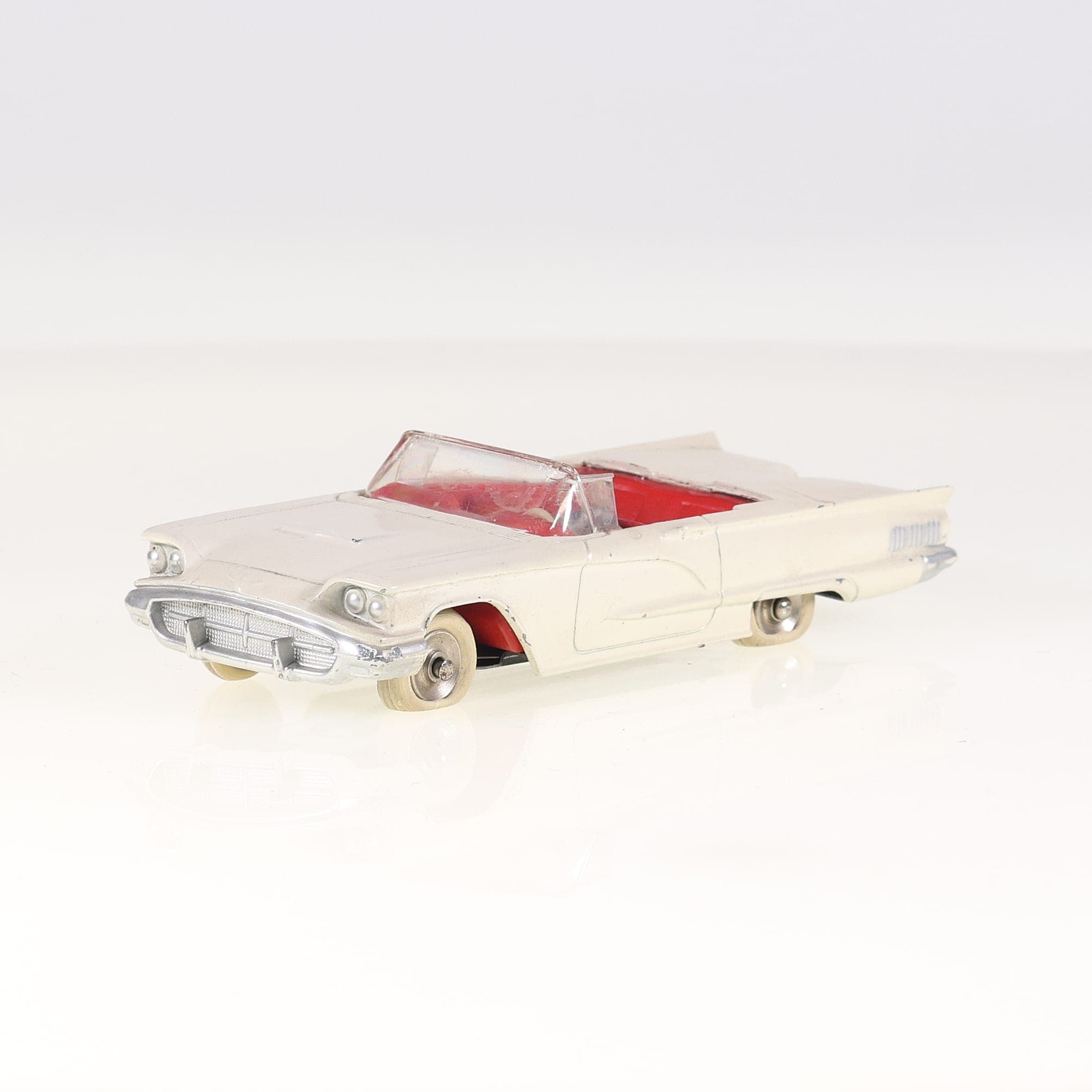 Ford 555 Dinky toys France Thunderbird Convertible 1/43 Blanc Grade B sans boîte — photo 1