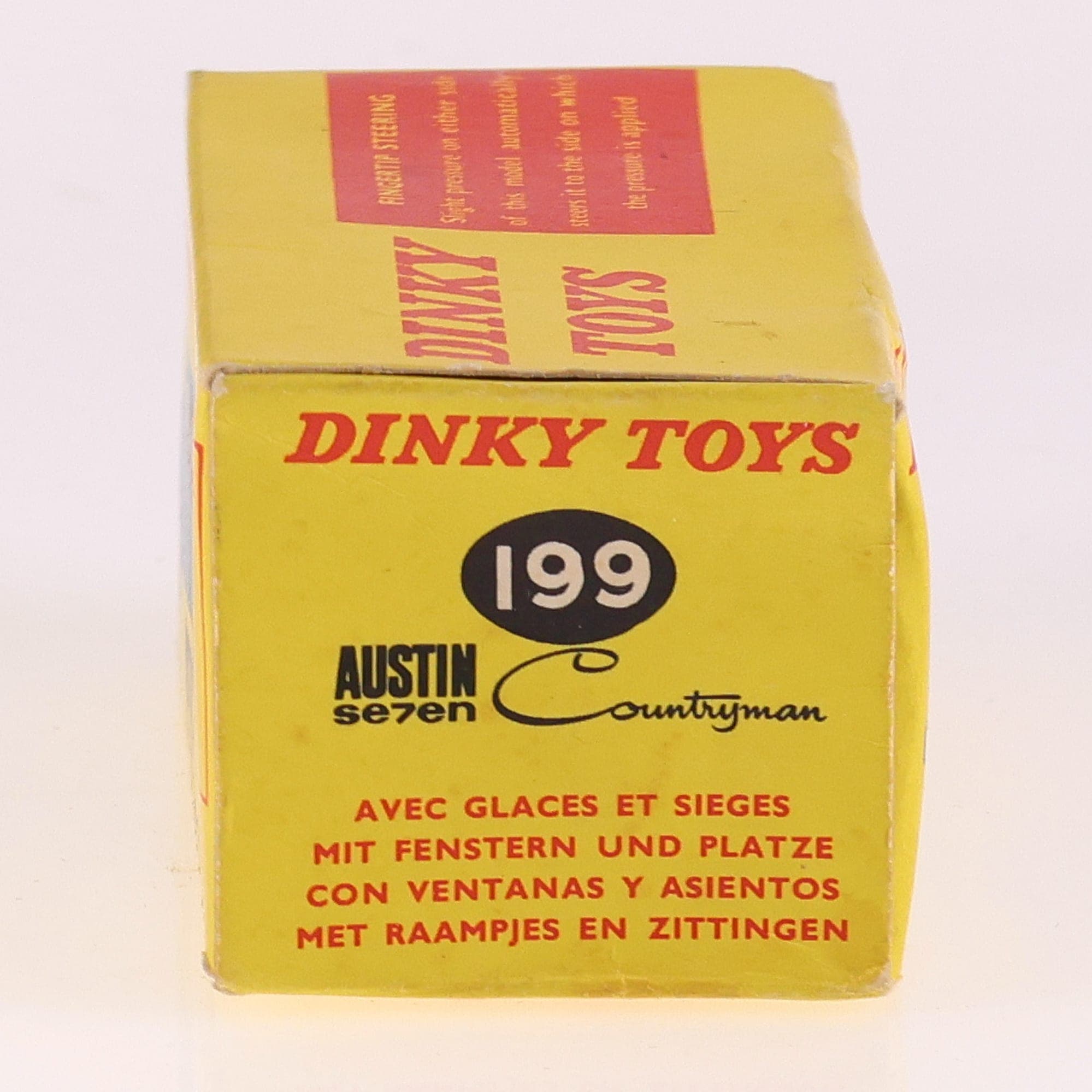 Dinky Toys 199 Austin Seven Countryman 1/43 Bleu en boîte — miniature 12