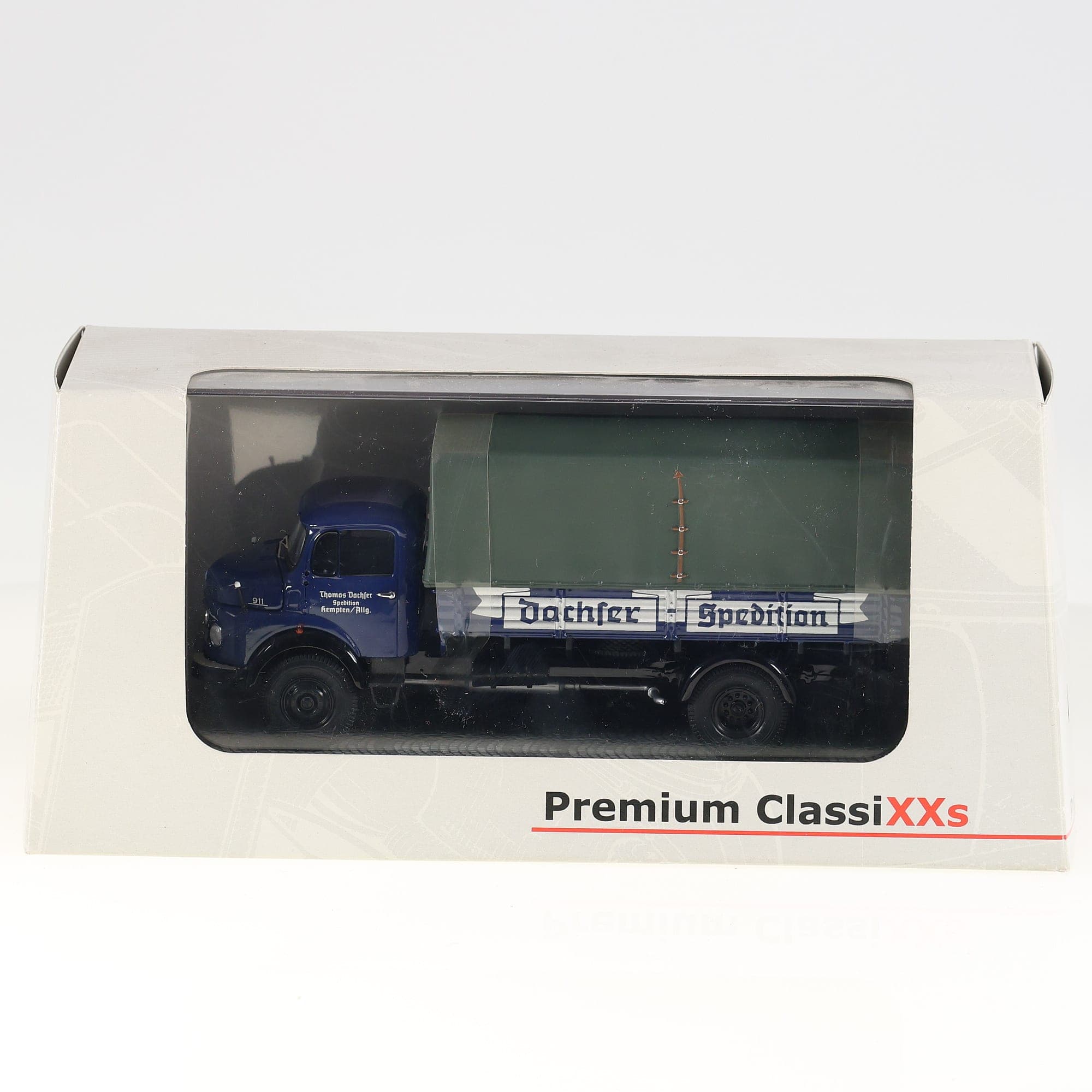 Premium ClassiXXs 12053 Mercedes-Benz L911 Camion Bâché Dachser Spedition 1/43 b — photo 1