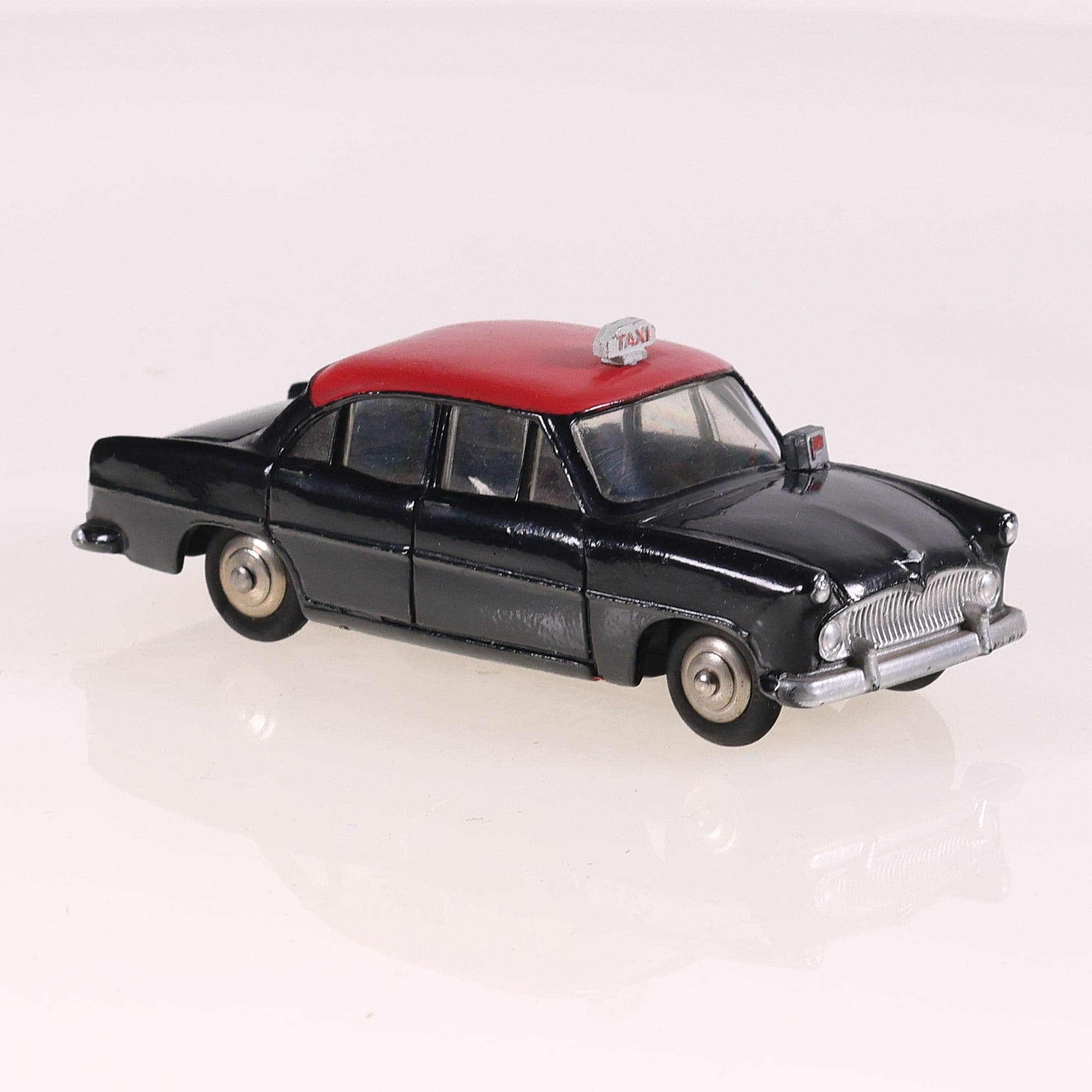 Dinky Toys 542 Simca Taxi "Ariane" (avec glaces) 1/43 Bicolore avec boîte — miniature 8
