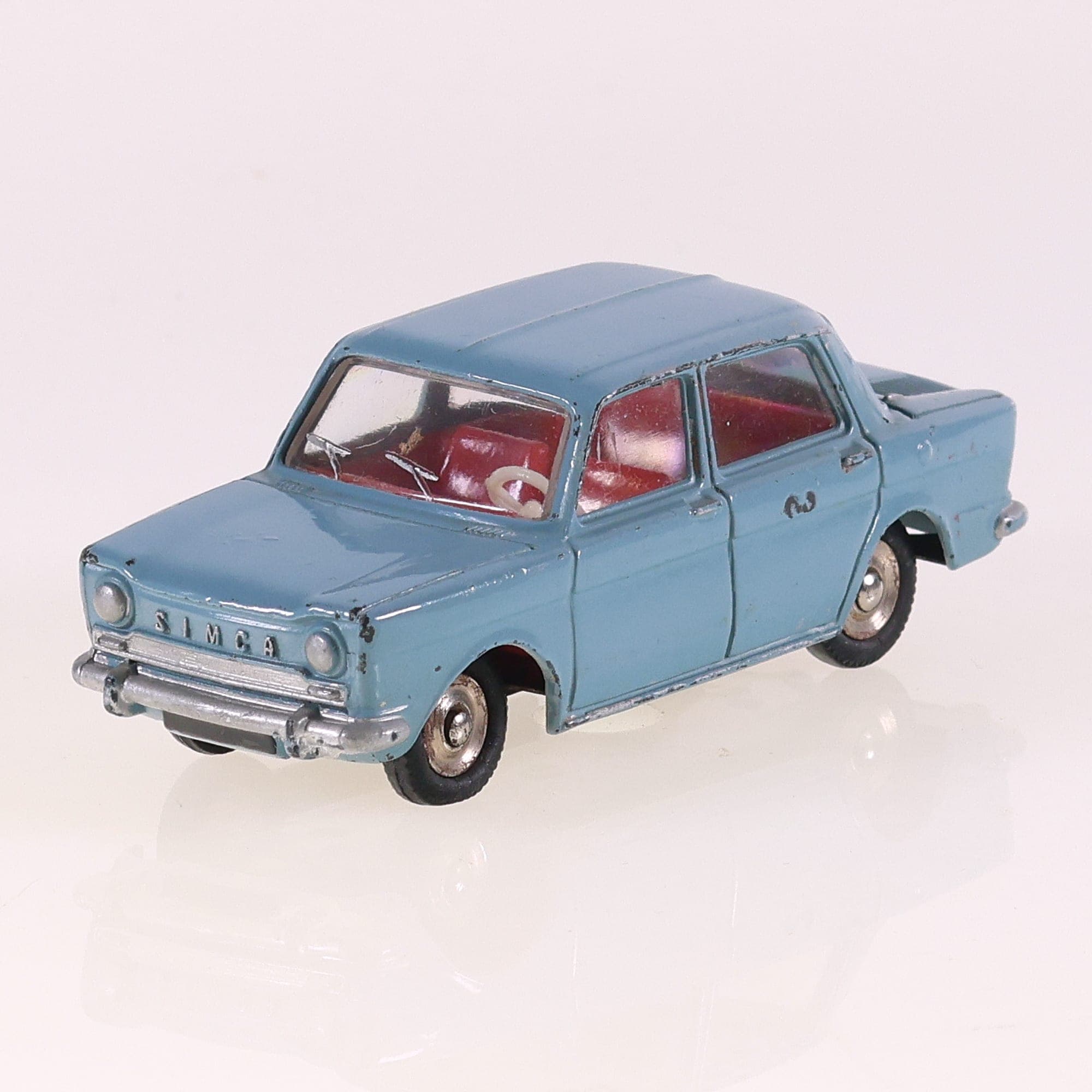 Dinky Toys 518 Simca 1000 1962 1/43 Bleu Grade B sans boîte — photo 1