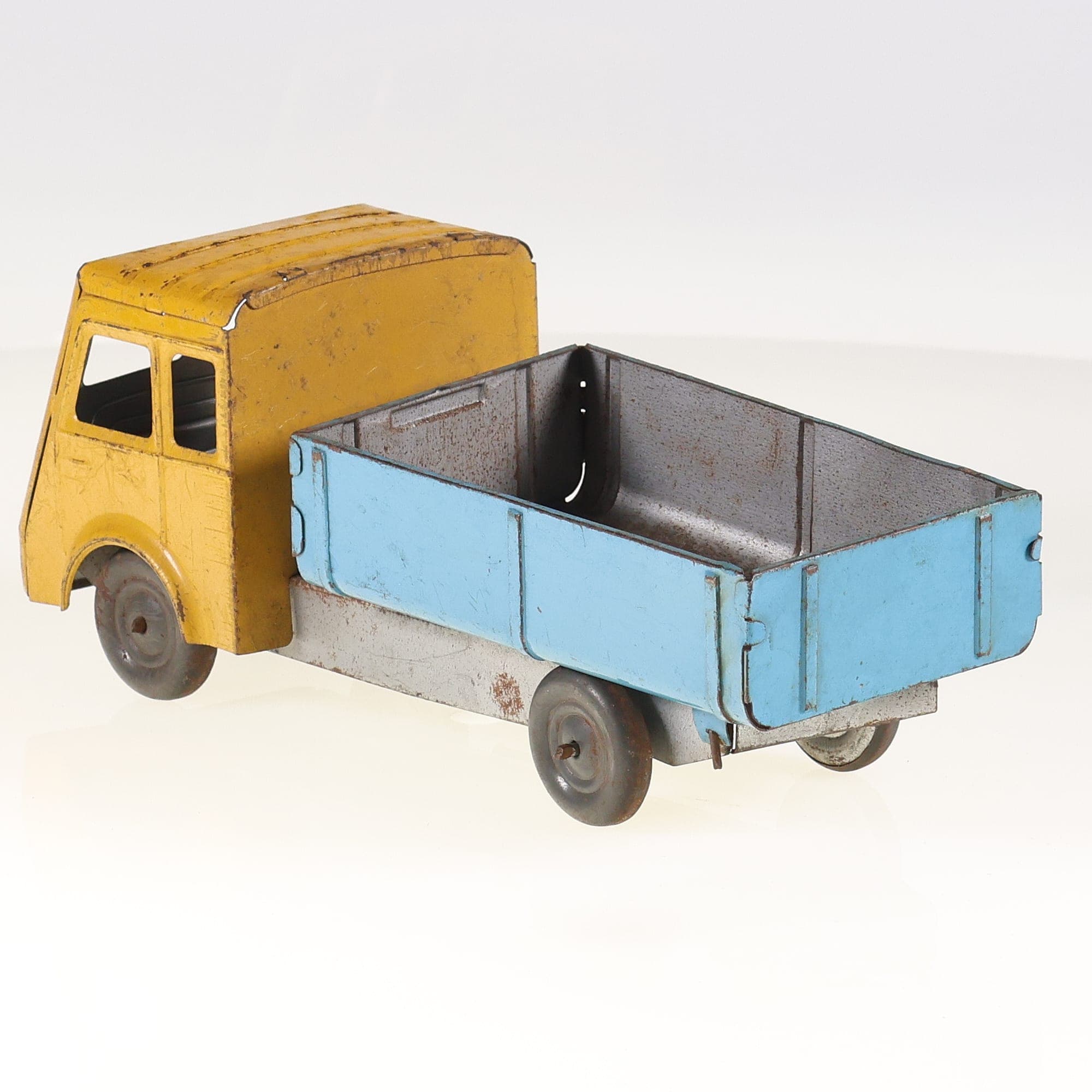 SIF France camion benne tôle 20 cm état D années 50 — miniature 5
