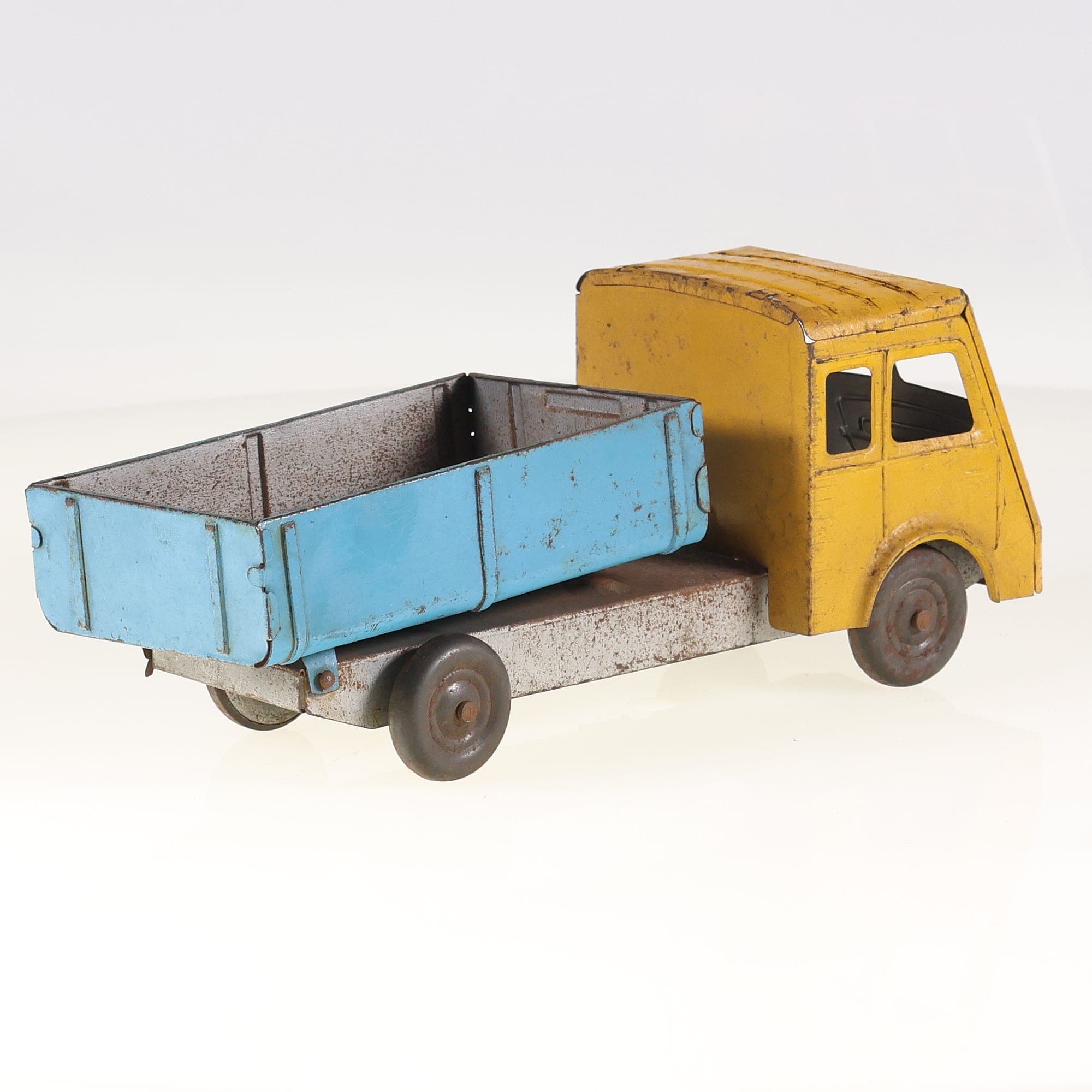 SIF France camion benne tôle 20 cm état D années 50 — miniature 7