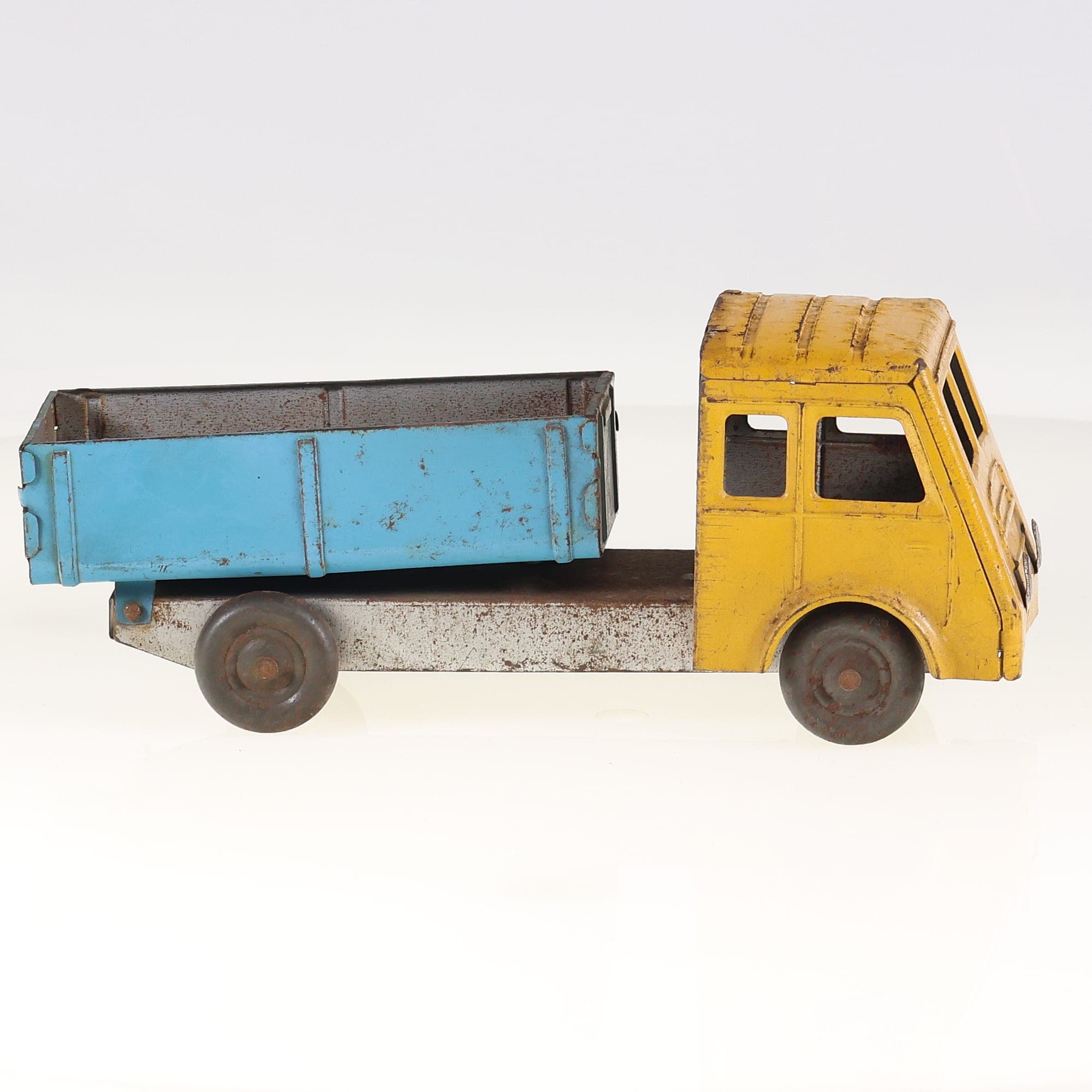SIF France camion benne tôle 20 cm état D années 50 — miniature 8