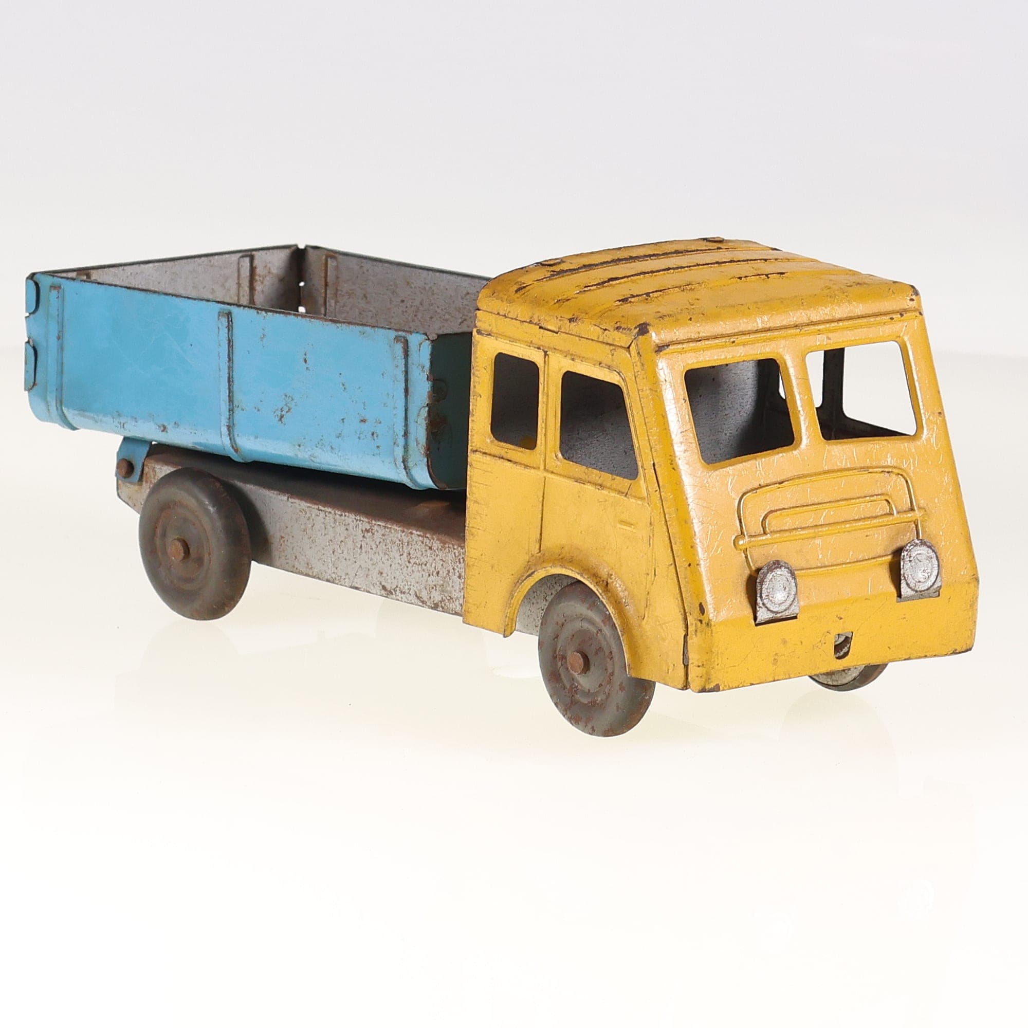 SIF France camion benne tôle 20 cm état D années 50 — miniature 10