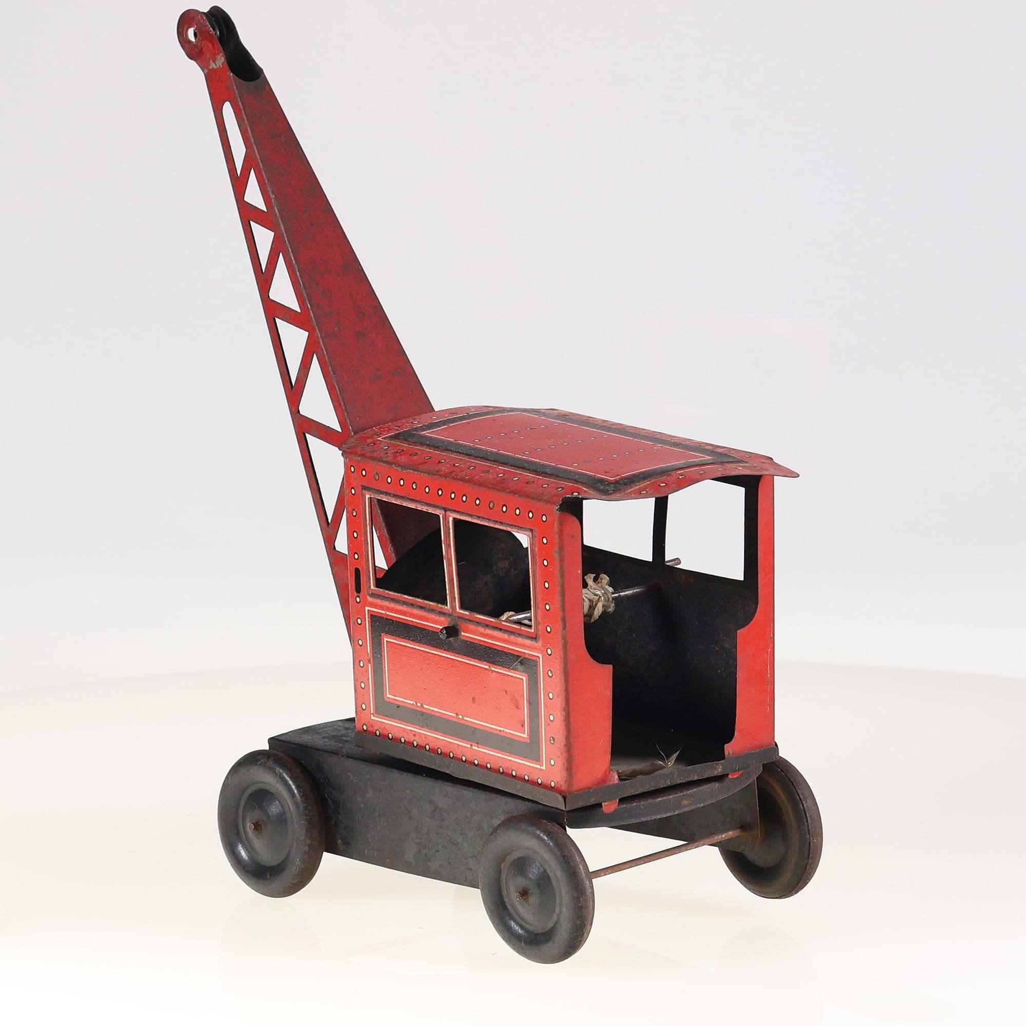 Vébé VB Grue mobile 22 cm Rouge et noir Grade D sans boîte — miniature 3