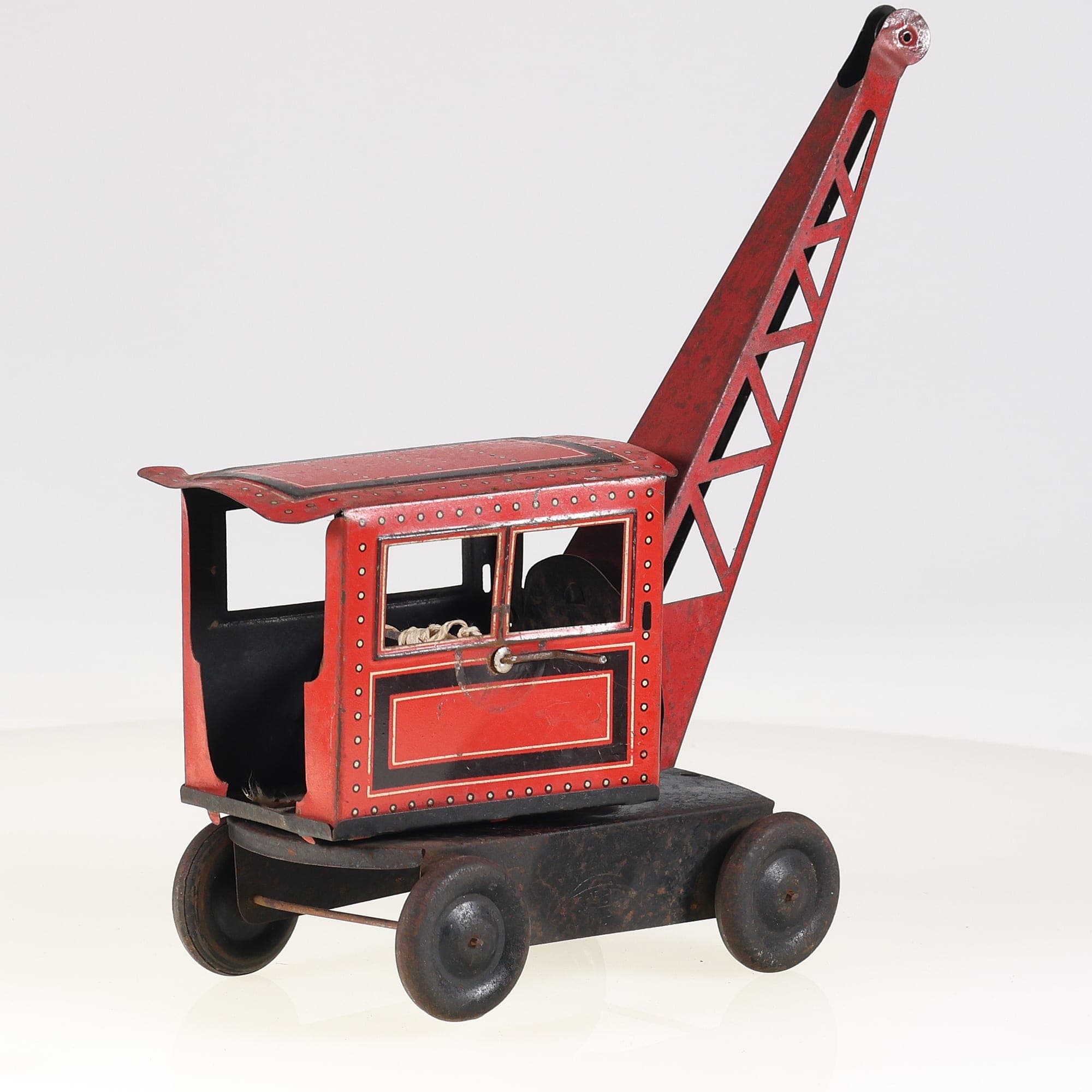 Vébé VB Grue mobile 22 cm Rouge et noir Grade D sans boîte — miniature 5