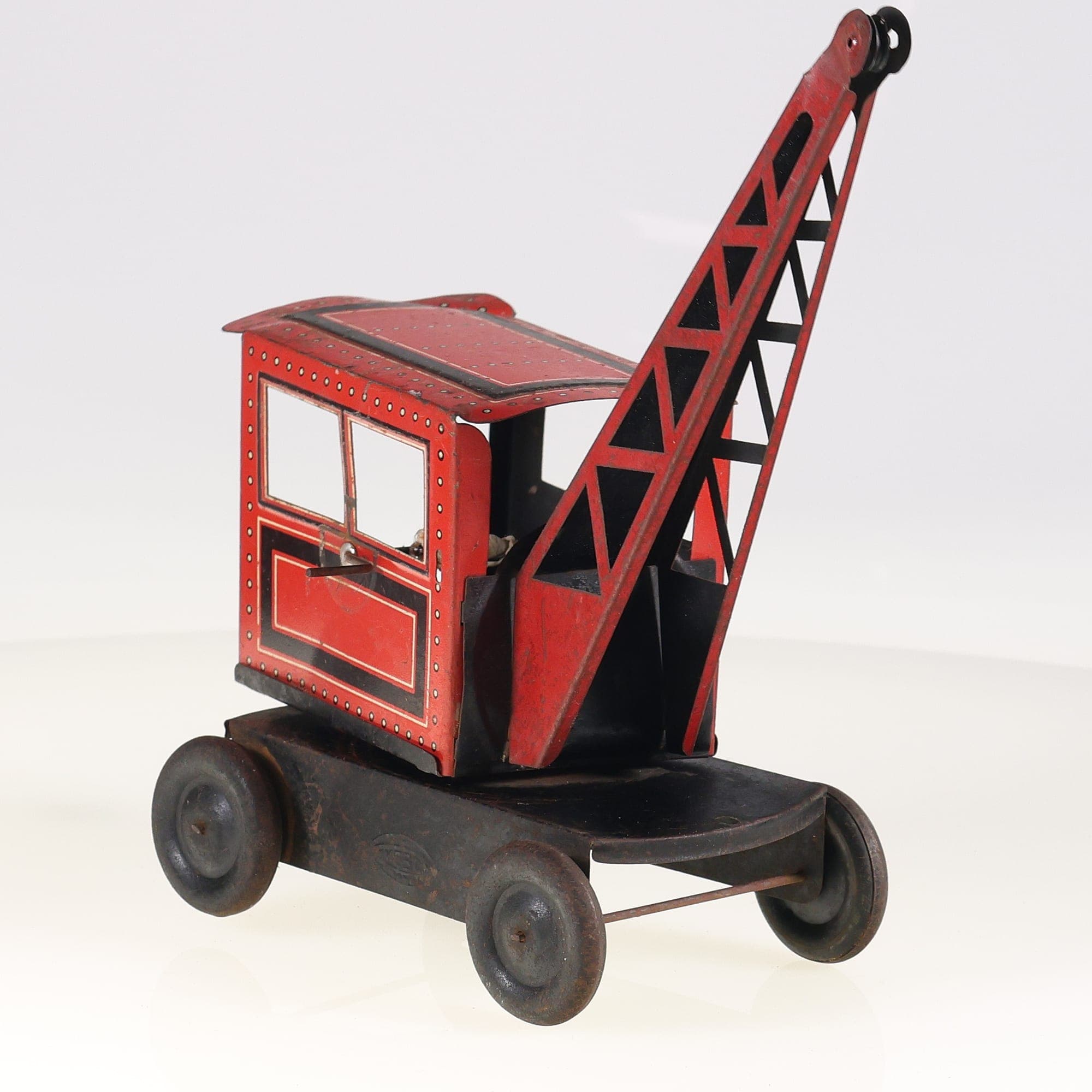 Vébé VB Grue mobile 22 cm Rouge et noir Grade D sans boîte — miniature 7