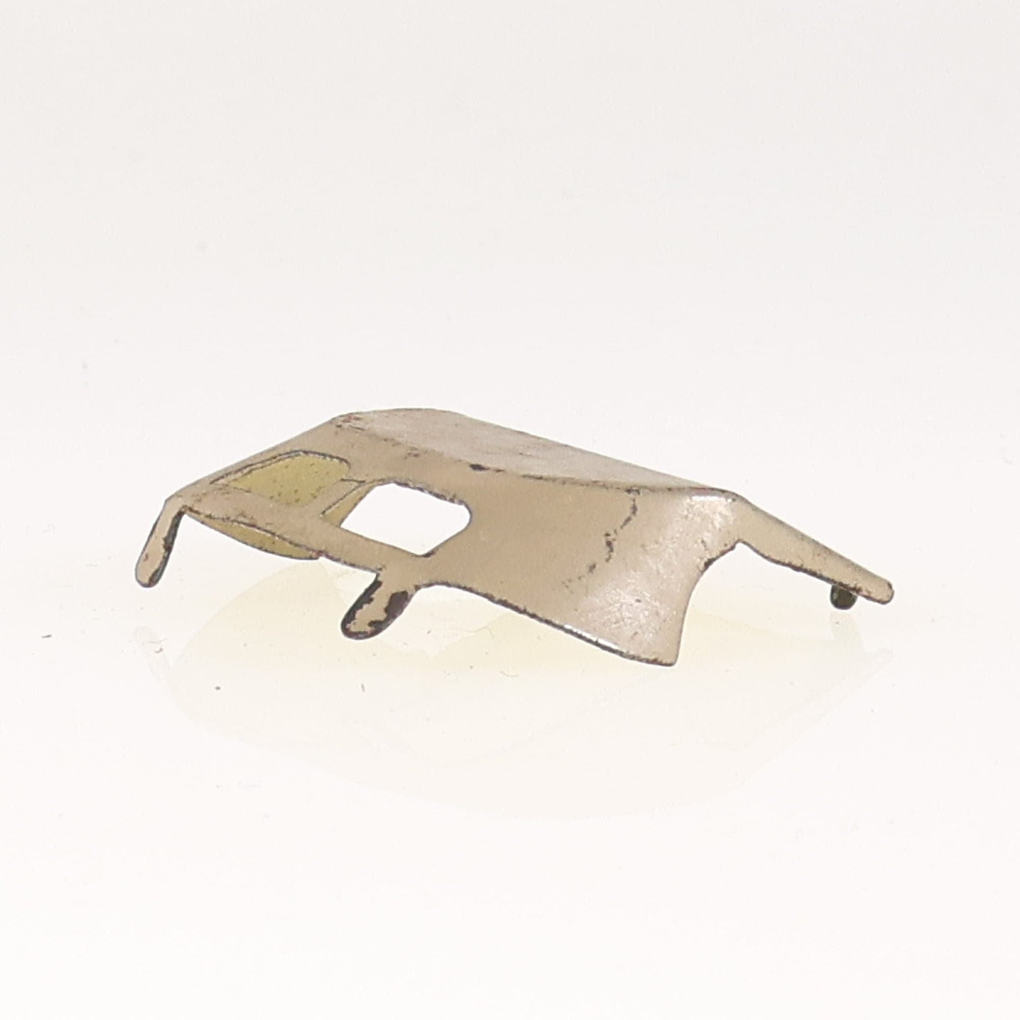 CIJ 3.49 Renault 4CV Police 1/43 Bicolore portes échancrées état B sans boîte — miniature 11
